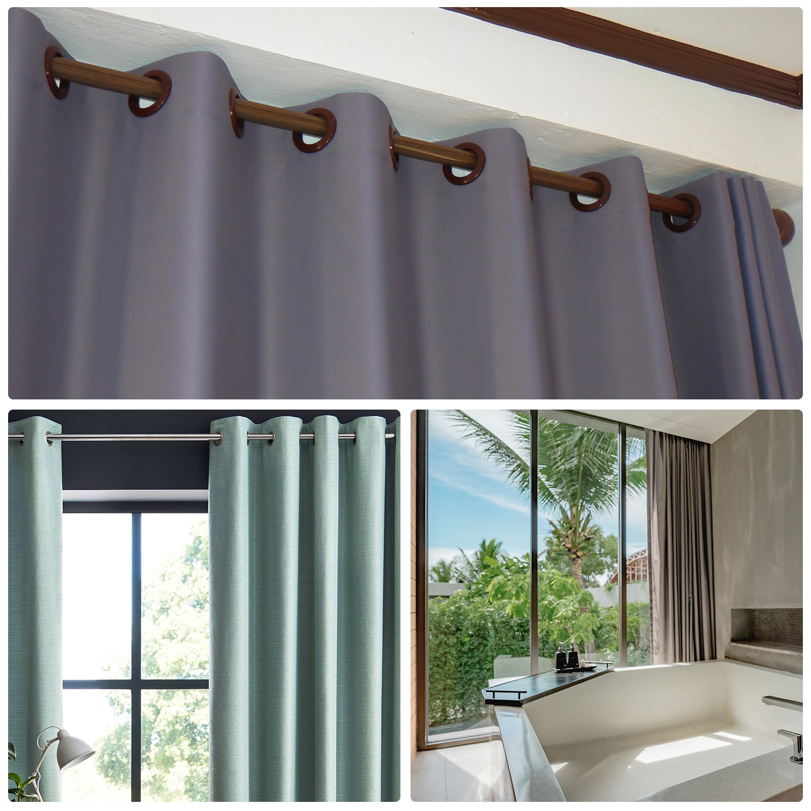 Unique Bargains S25093002UX0385 Curtain-Brackets - View #7