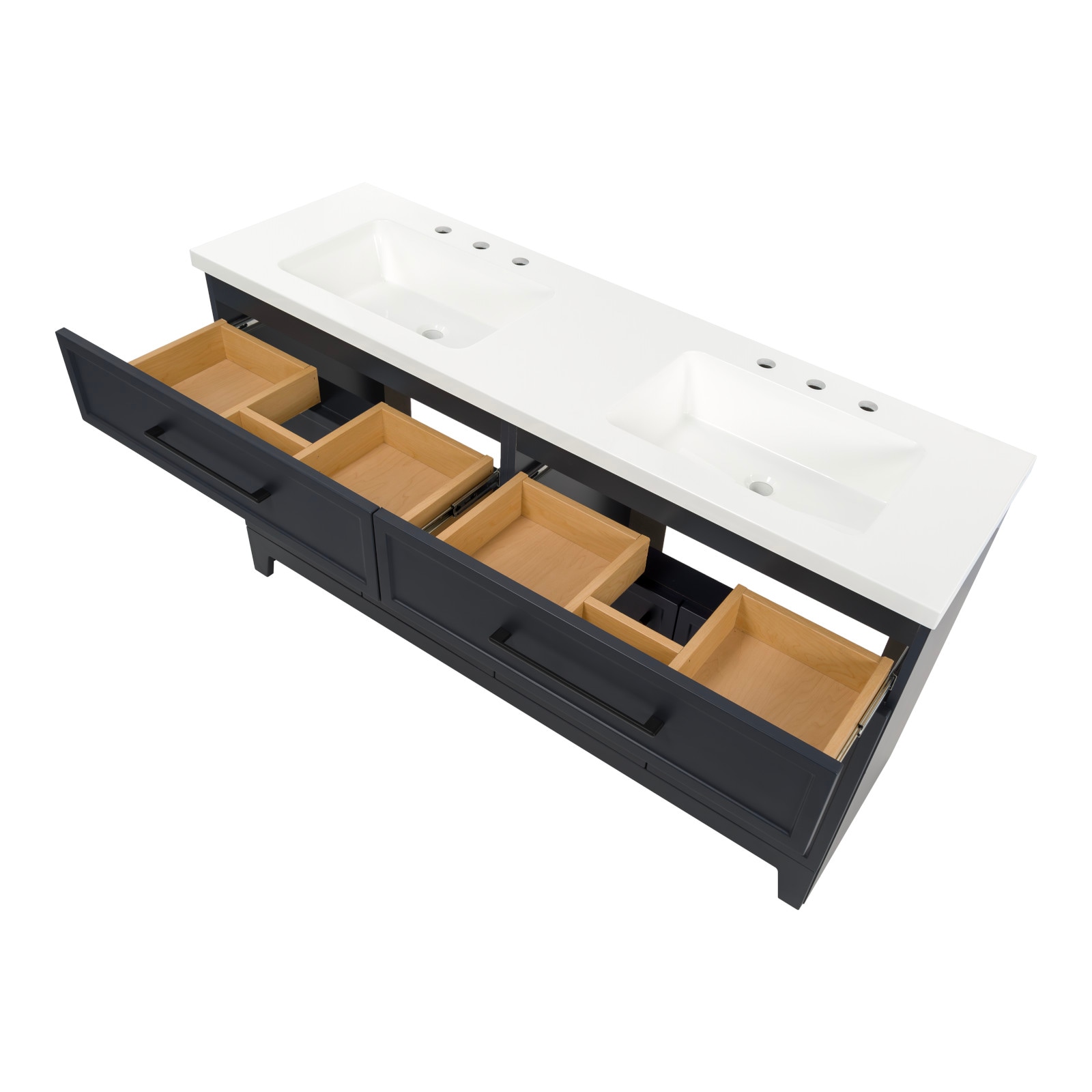 Style Selections LW24W60P2-DB Bath-Vanity-Combo - View #11