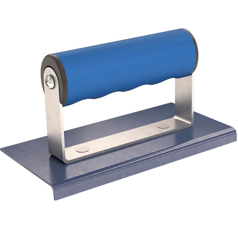 Bon Tool 22-710 6-in x 3-in Blue steel Concrete Edger with 0.125-in Radius