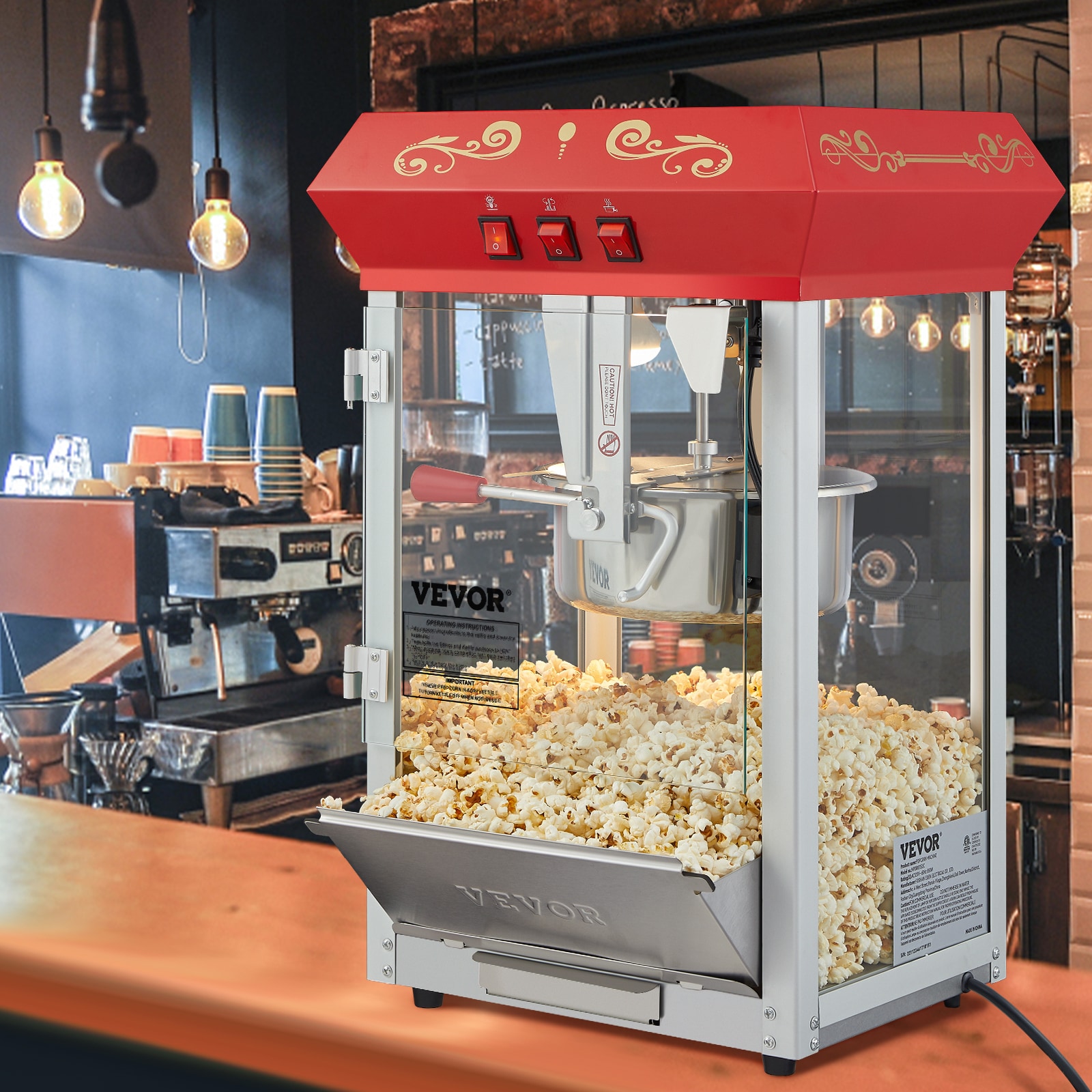 VEVOR TSBMHJ8OZ850WJWNRV1 Popcorn-Makers - View #2