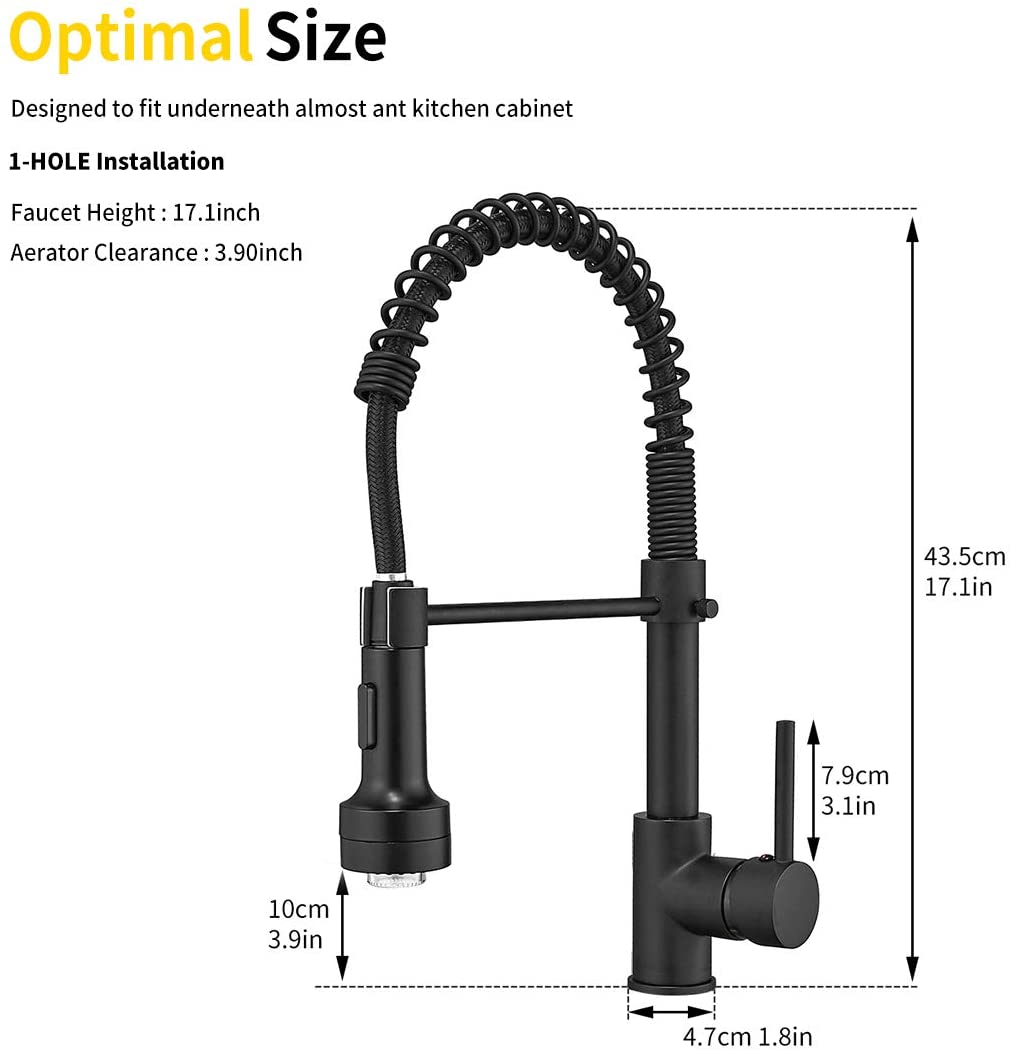 Fapully FA-B-1007B-LED Kitchen-Faucets - View #6