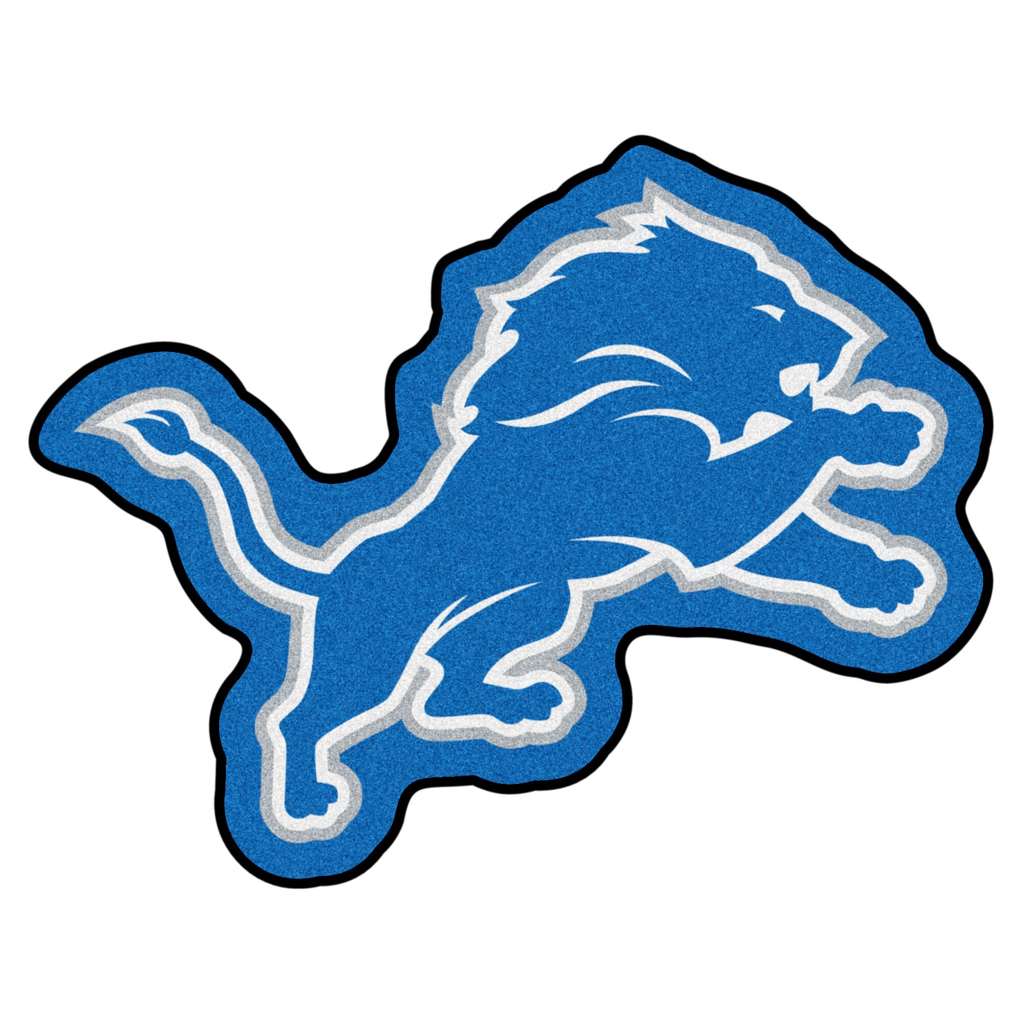 FANMATS 20969 Mascot Mats 2 x 3 (ft) Tufted Nylon Team Colors Irregular Indoor Solid Area rug
