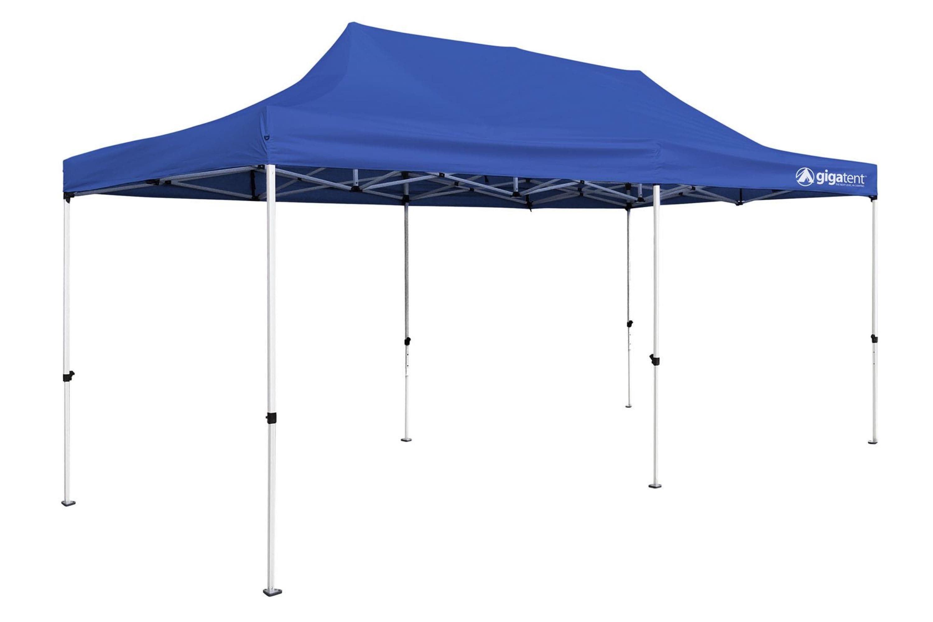 Gigatent GT004 10-ft x 20-ft Blue Rectangle Semi-permanent Soft top Roof