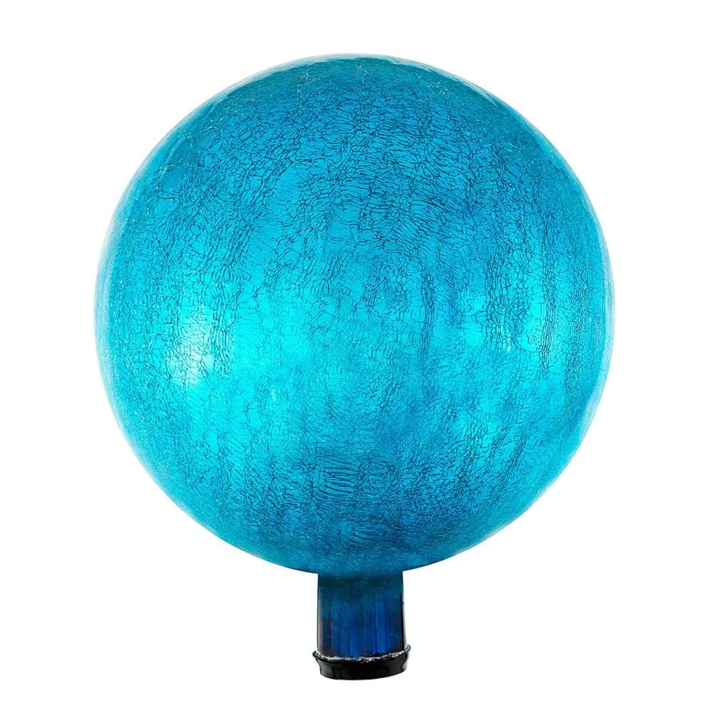 Minuteman International G12-T-C 12-Inches Diameter Blue Blown Glass Gazing Ball
