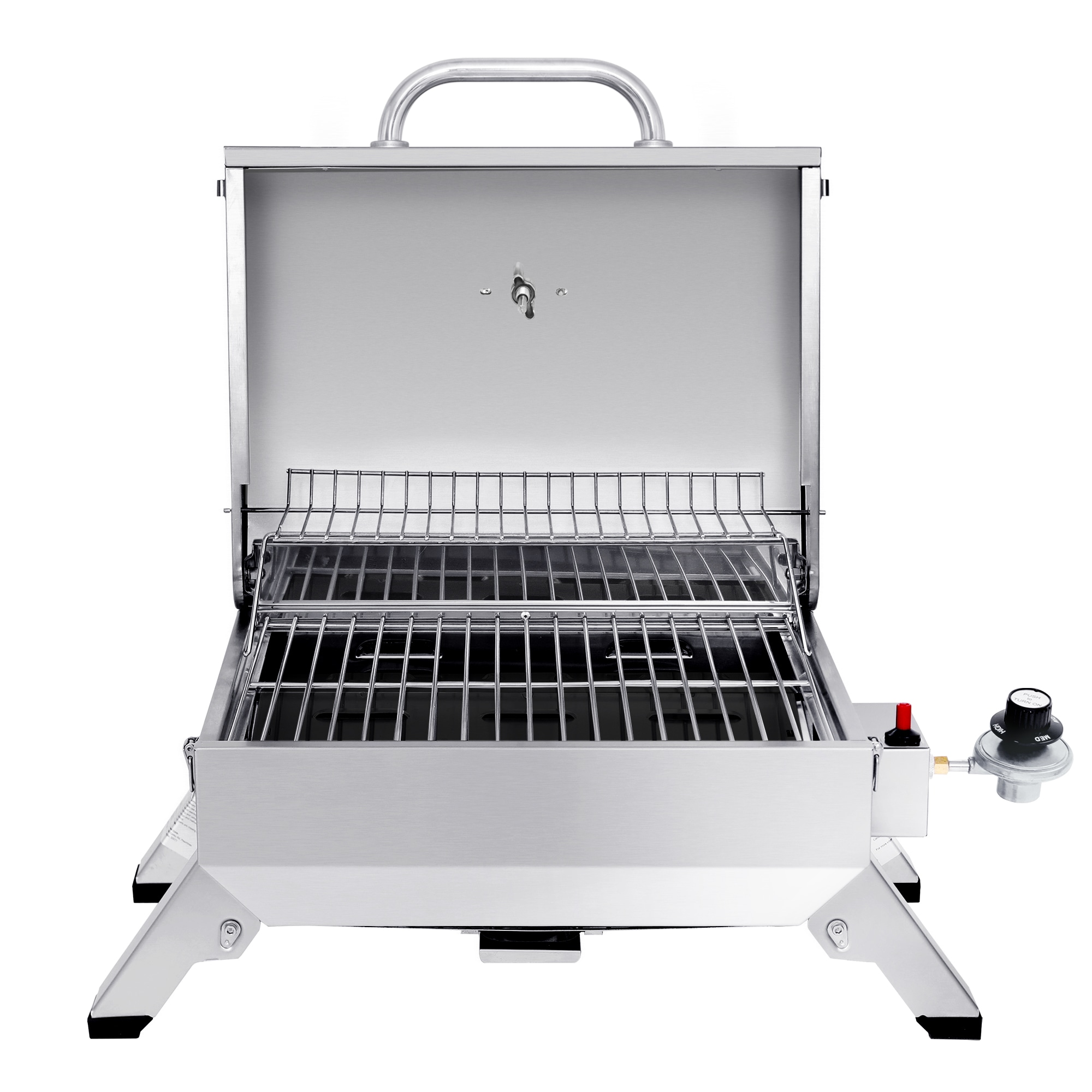 Royal Gourmet 285-Sq in Stainless Steel Portable Liquid Propane Grill GT1001 Sansujyuku sansujyuku.com