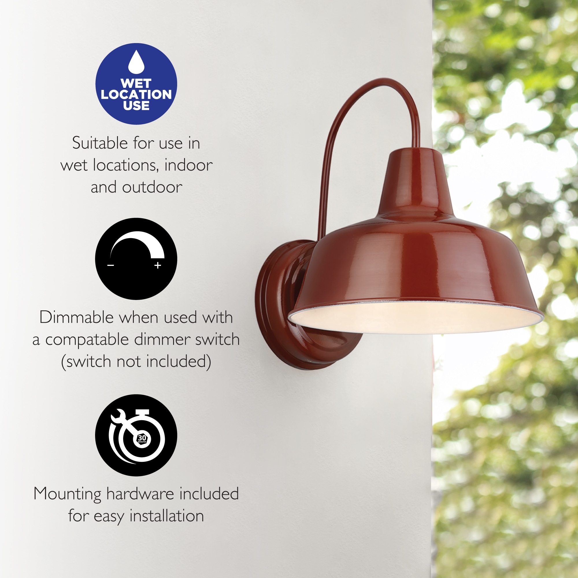 Design House 520559 Outdoor-Wall-Lighting - View #9
