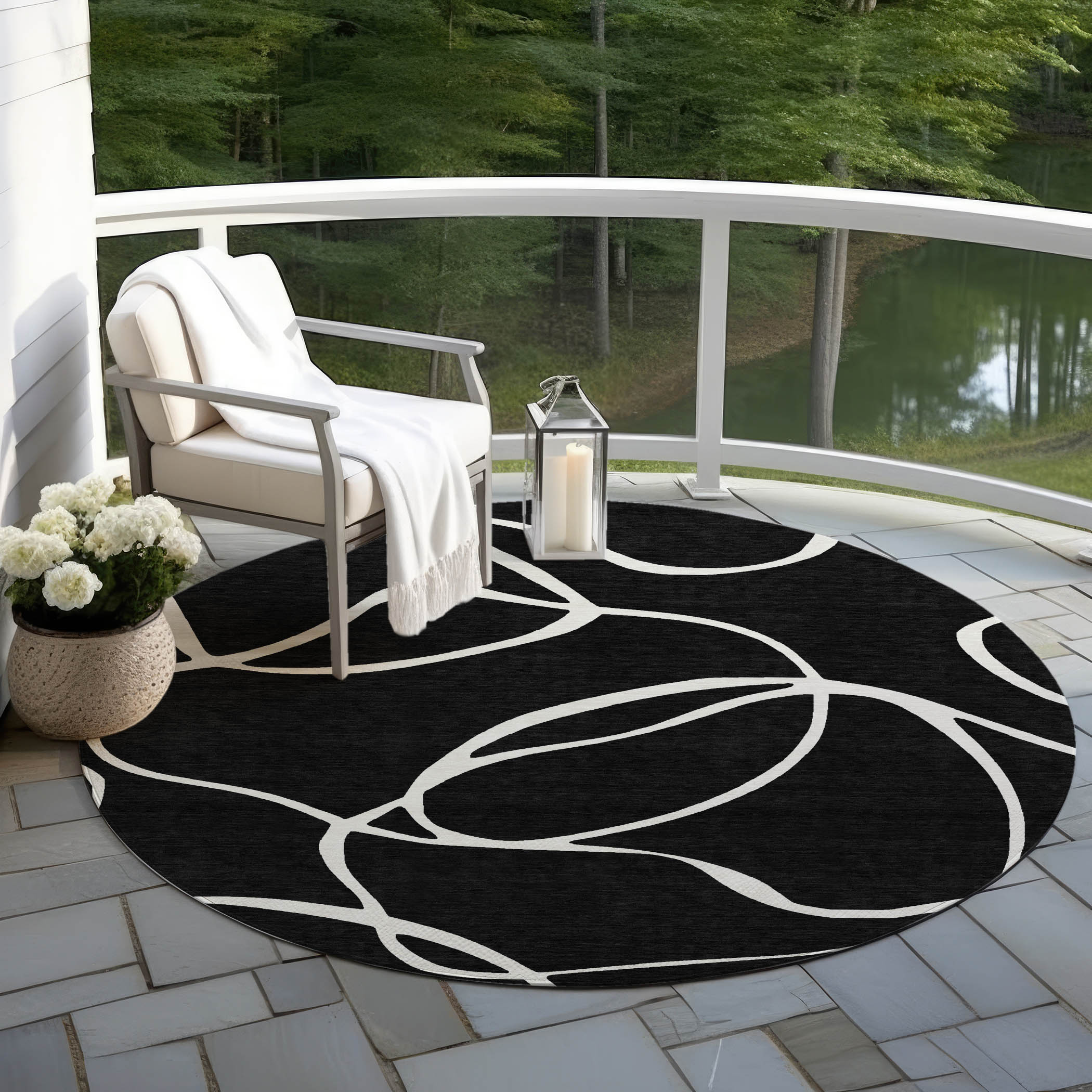 Addison Rugs ACN999BK8RO rugs - View #7