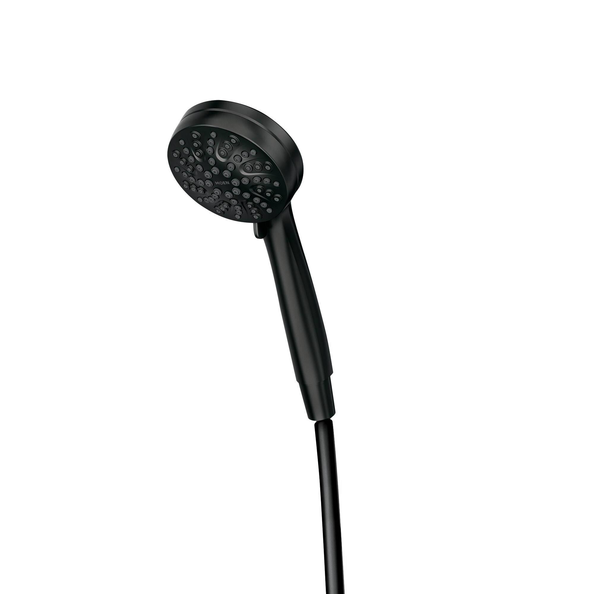 Matte Black Multi-Function Handheld Shower Head with Magnetic Docking
