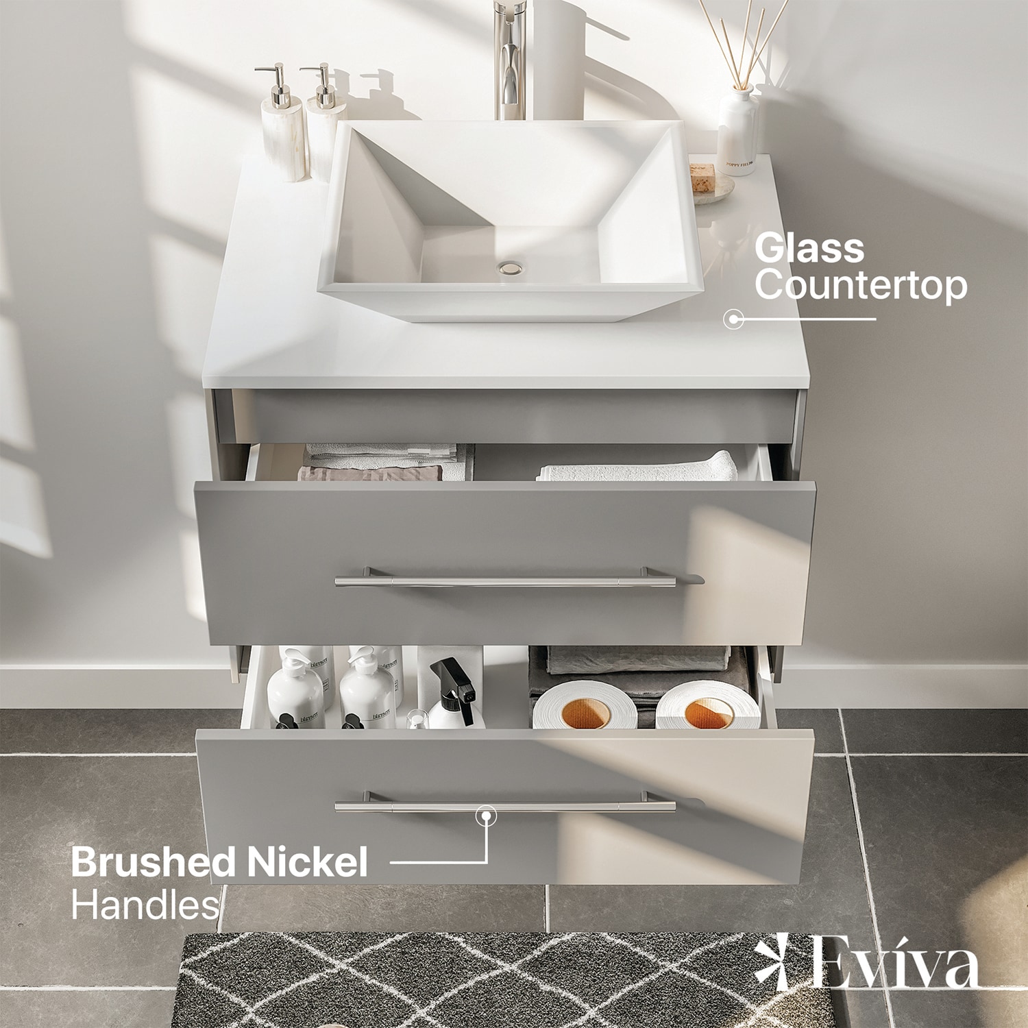 Eviva EVVN147-24GR Bath-Vanity-Combo - View #3