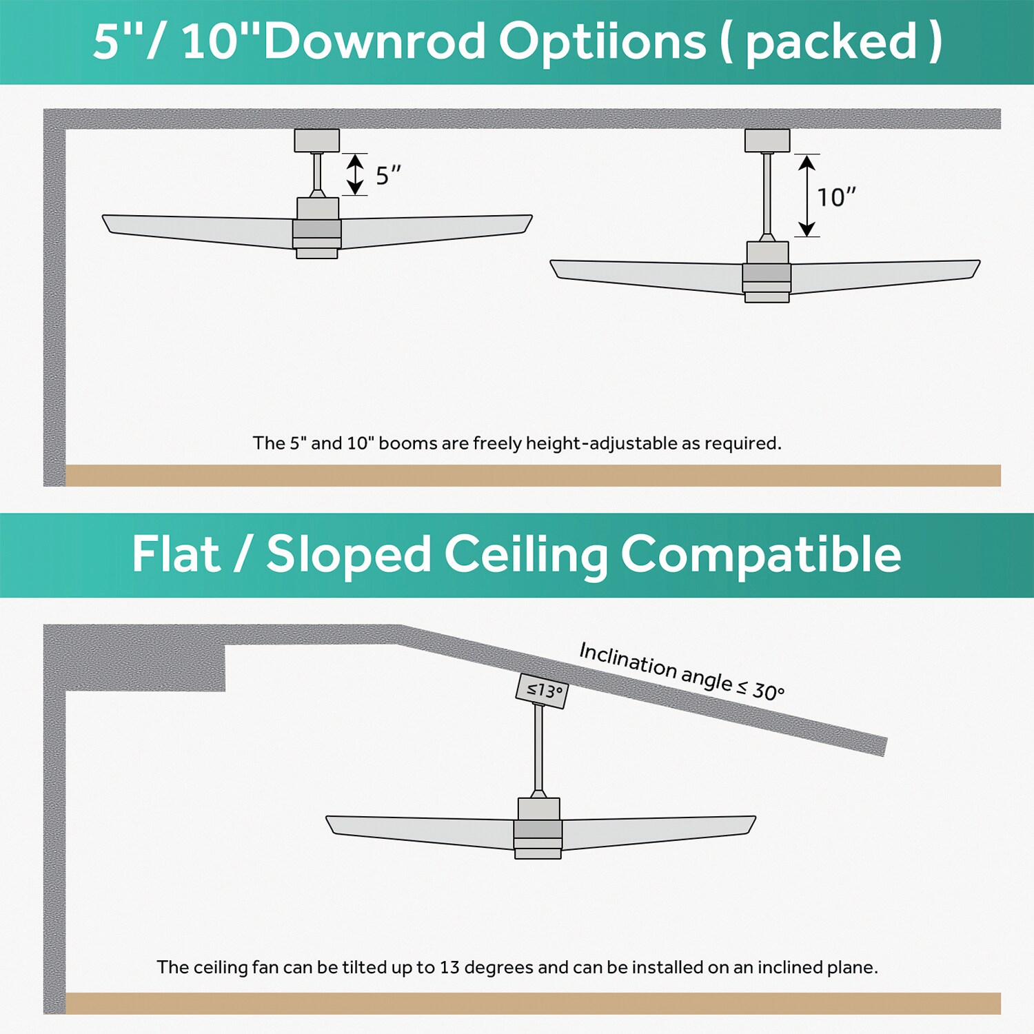 Maincraft 56K001-SL Ceiling-Fans - View #6