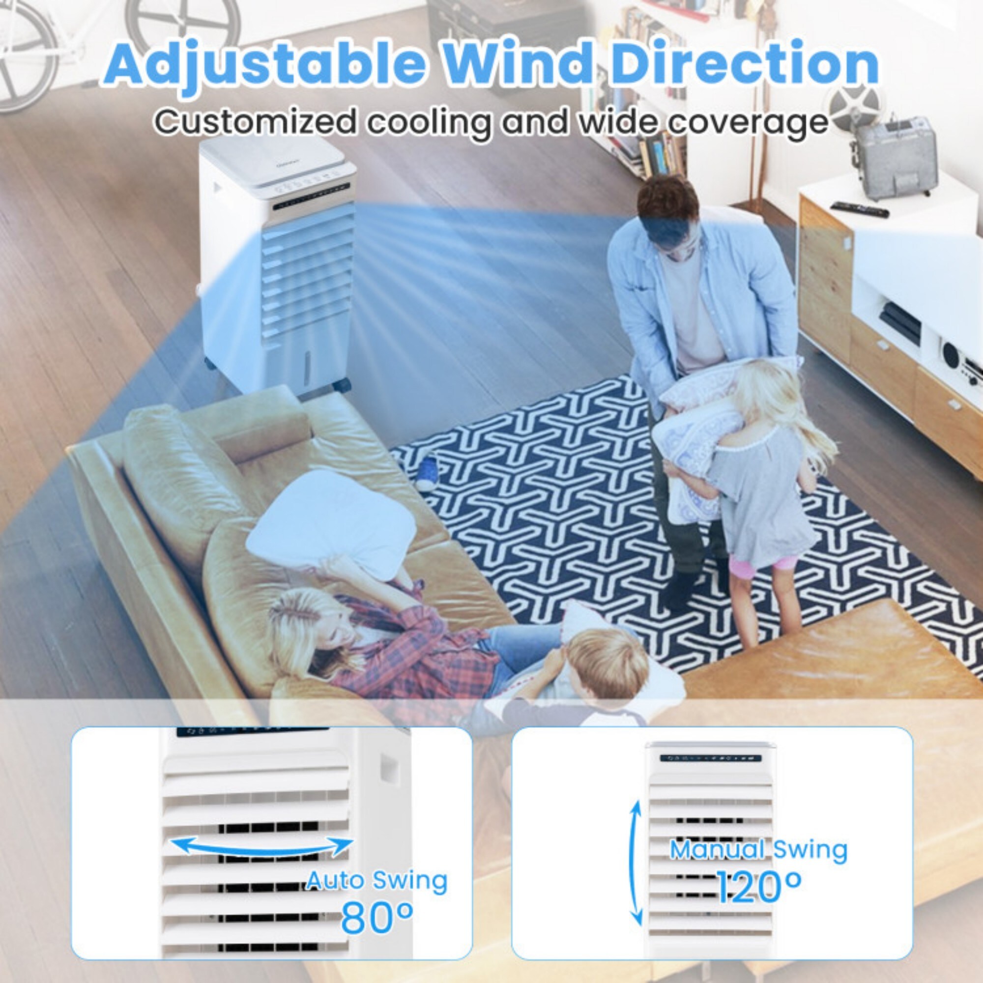 LUCKY ONE LO-ES10011USWH Portable-Air-Conditioners - View #4