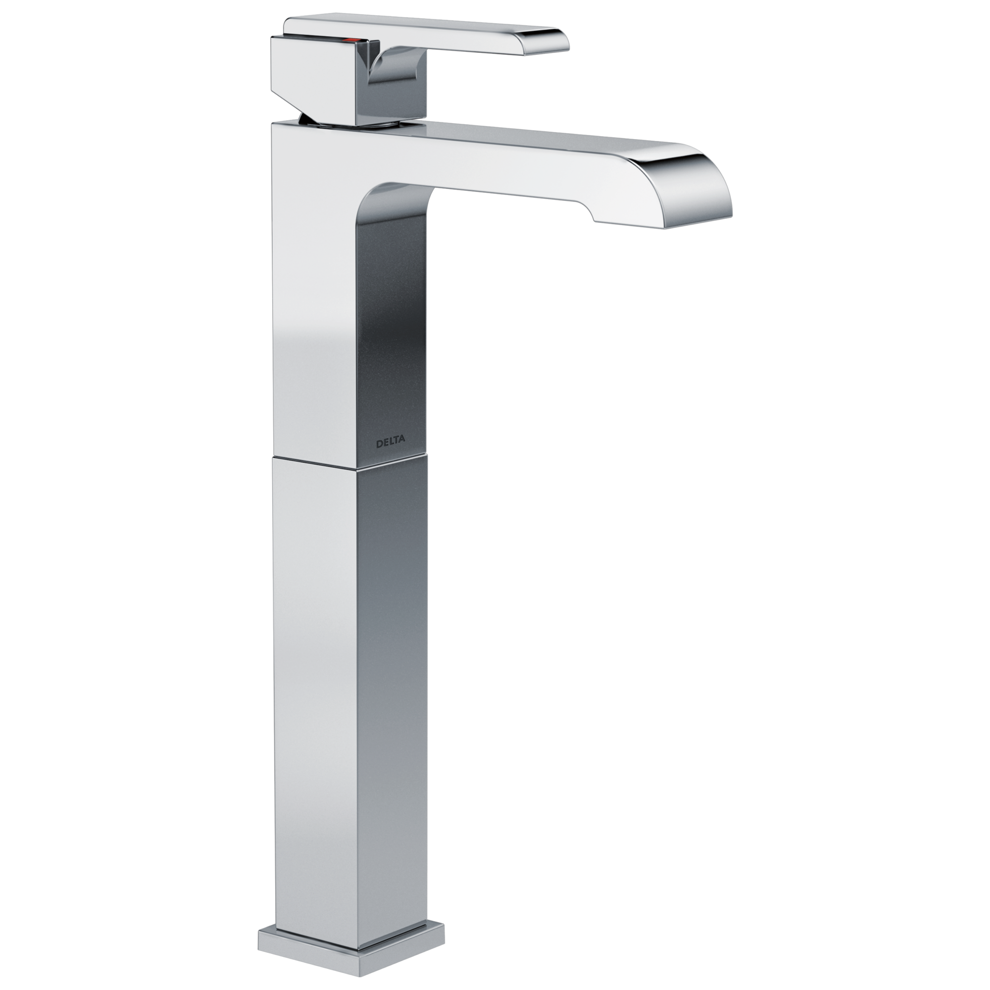 Delta 767LF Ara Chrome Vessel 1-handle WaterSense Low-arc Residential Handle Bathroom Sink Faucet