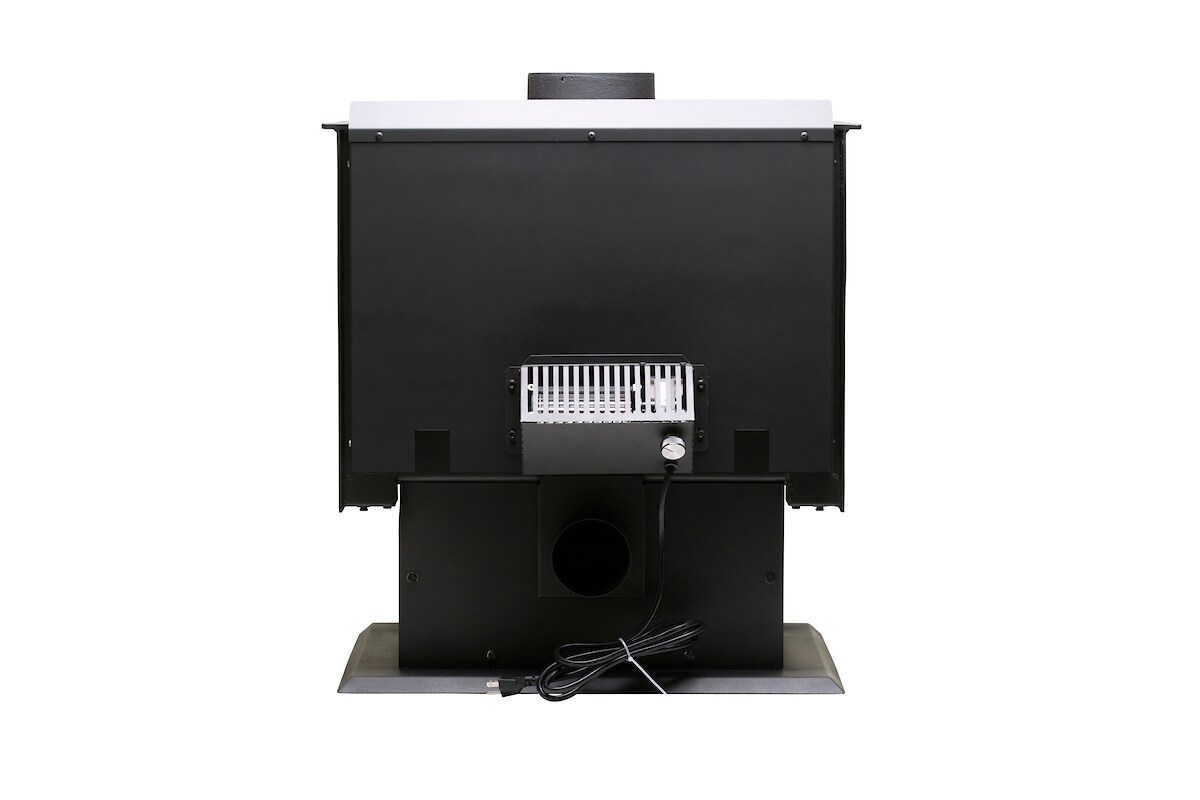 US Stove Company Black Wood Stove Heat Reclaimer - Fully Automatic Blower  Kit, Easy Installation in the Wood & Pellet Stove Accessories department at
