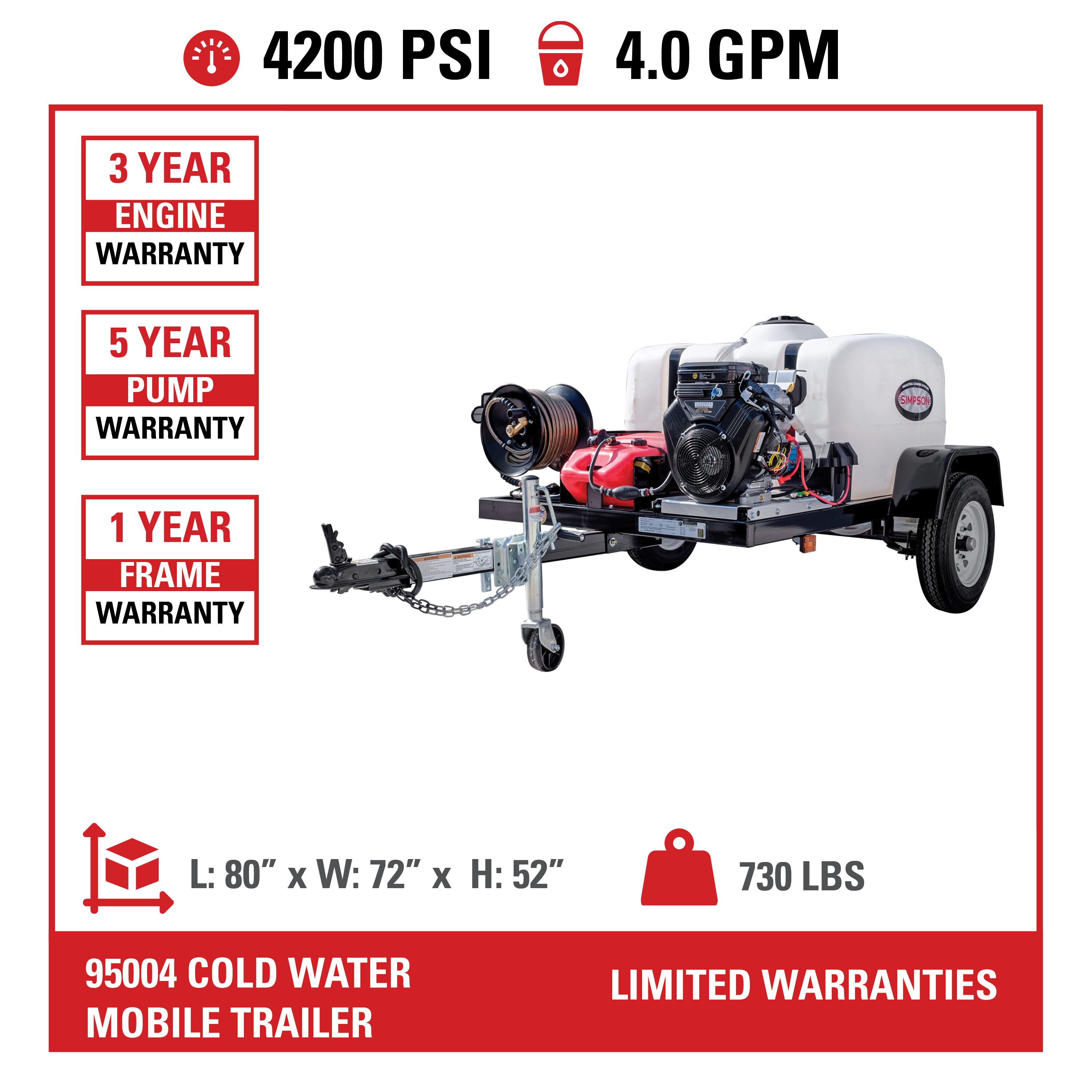 SIMPSON 95004 Gas-Pressurewashers - View #8