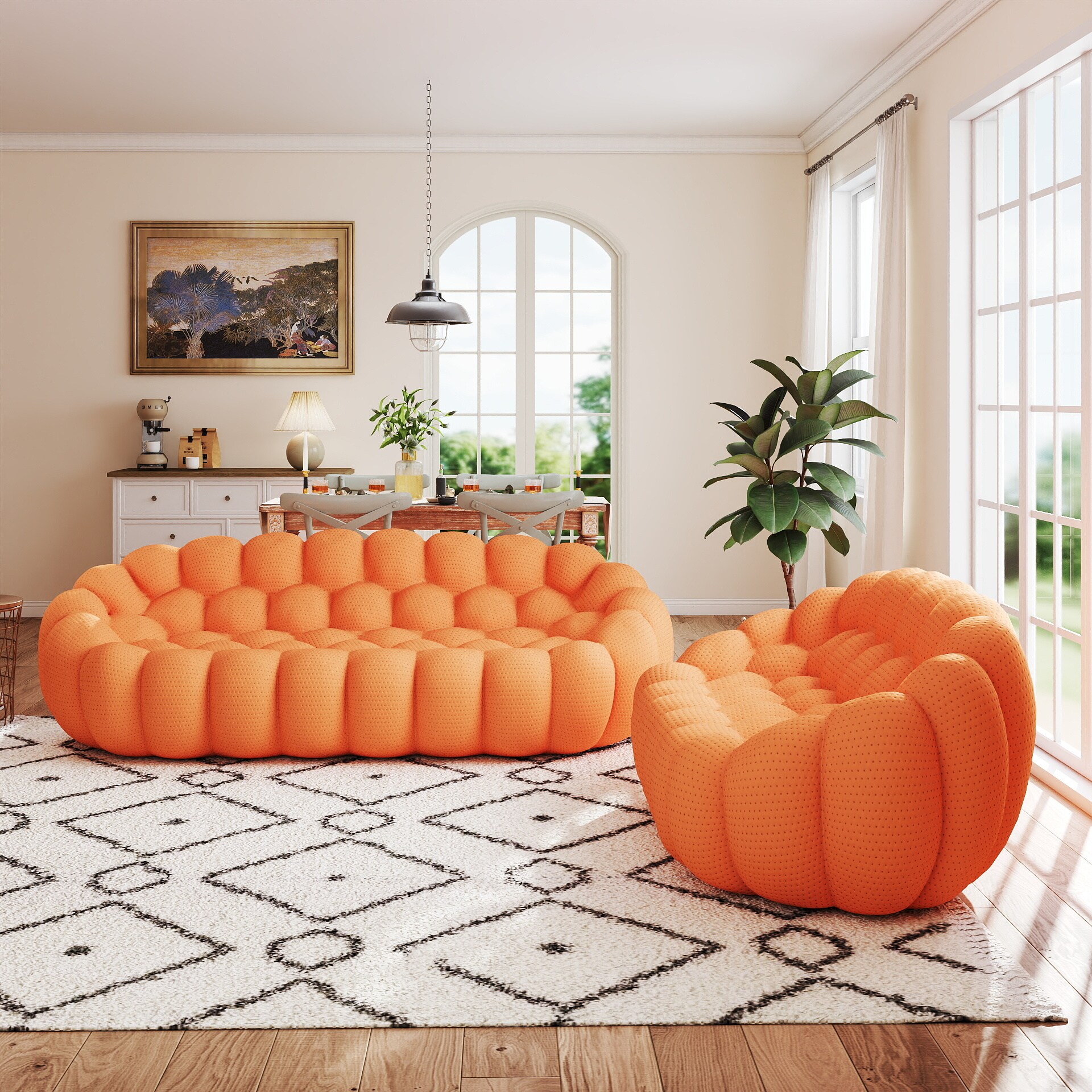 BuotiqHom DH-SF23-133OR Living-Room-Sets - View #2