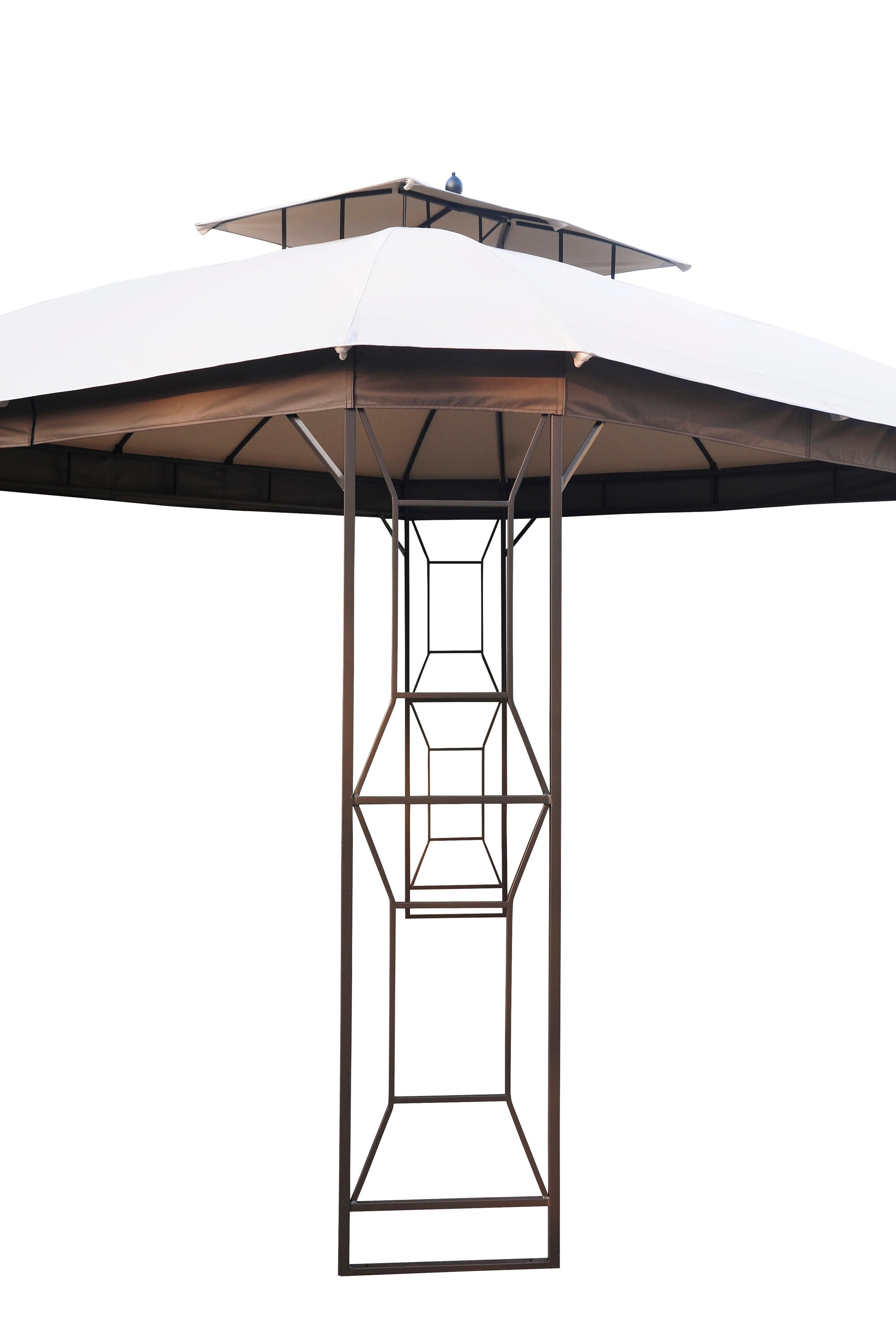 Style Selections 10.8-ft x 12.8-ft Rectangle Dark Brown