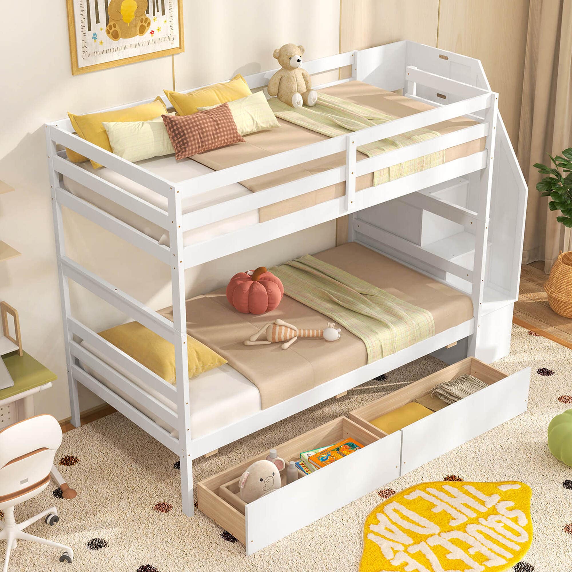 Costway HCST04546 Bunk-Beds - View #9