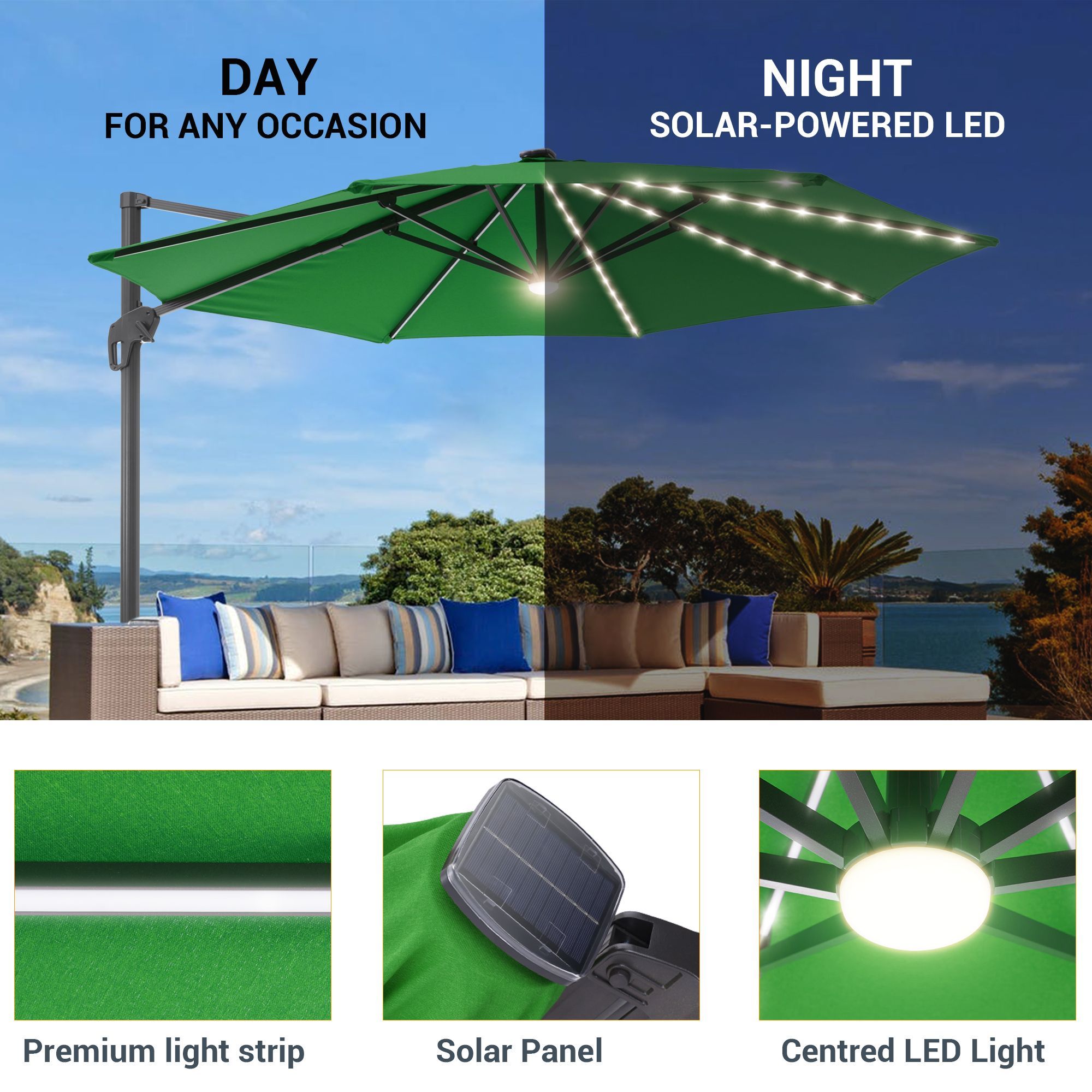 Sonkuki SD-132KG-LED Umbrellas-2 - View #6