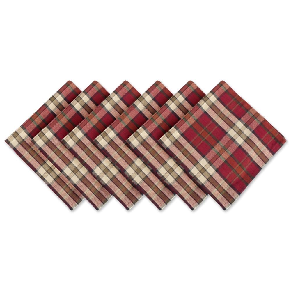 DII CAMZ35857 6 -Pack Square Napkin(s)