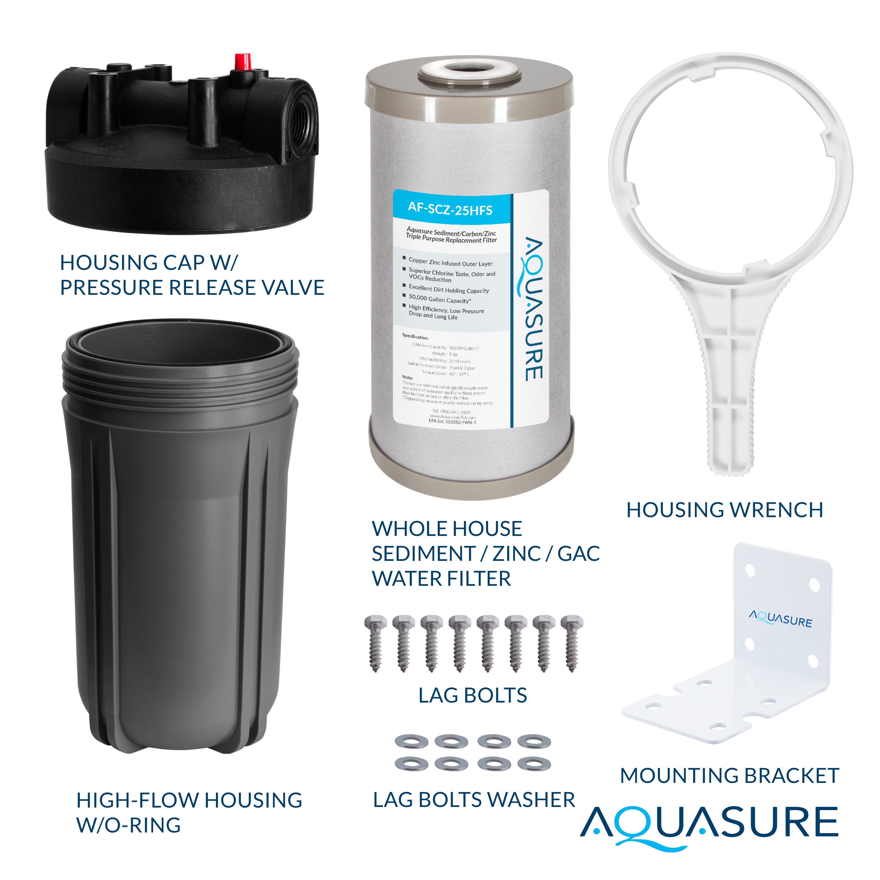 AQUASURE AS-FL-25SCZ Whole-House-Filtration-Systems - View #4