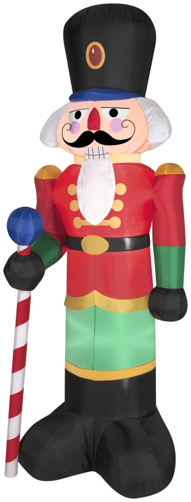 Gemmy 6.5-ft Lighted Nutcracker Christmas Inflatable at Lowes.com