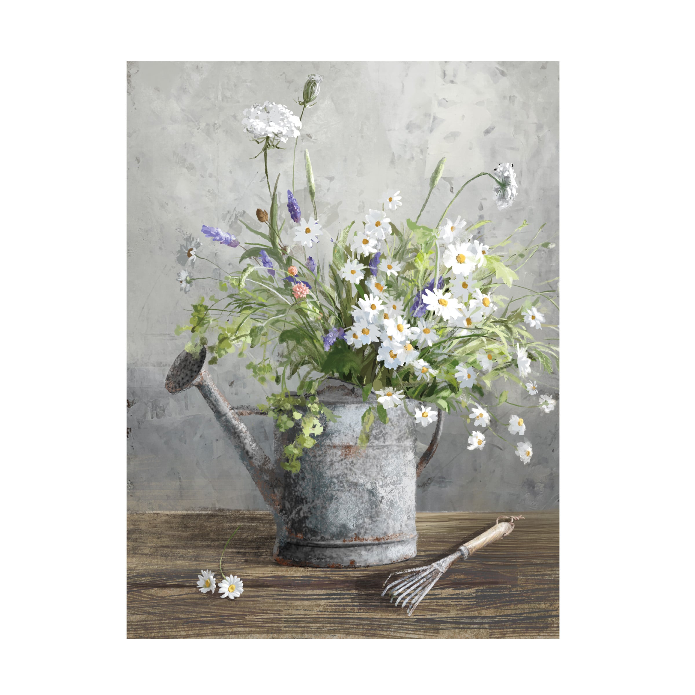 Trademark Fine Art - Danhui Nai Cottage Gardening II Canvas Art