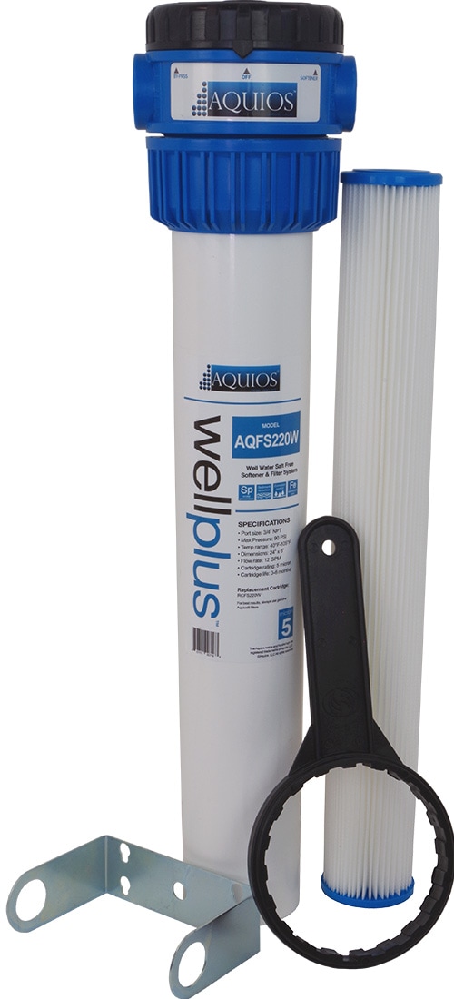 Aquios AQFS220W WellPlus­ (Salt-Free) -Grain Water softener/conditioner/filtration system