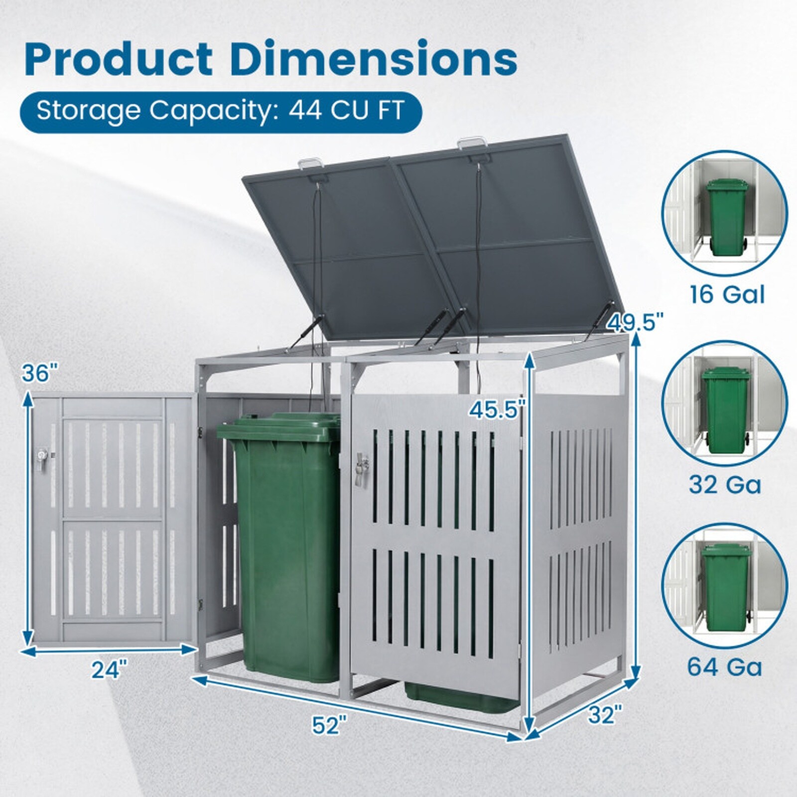 SUGIFT LW102SUGHY2409 Small-Outdoor-Storage - View #3