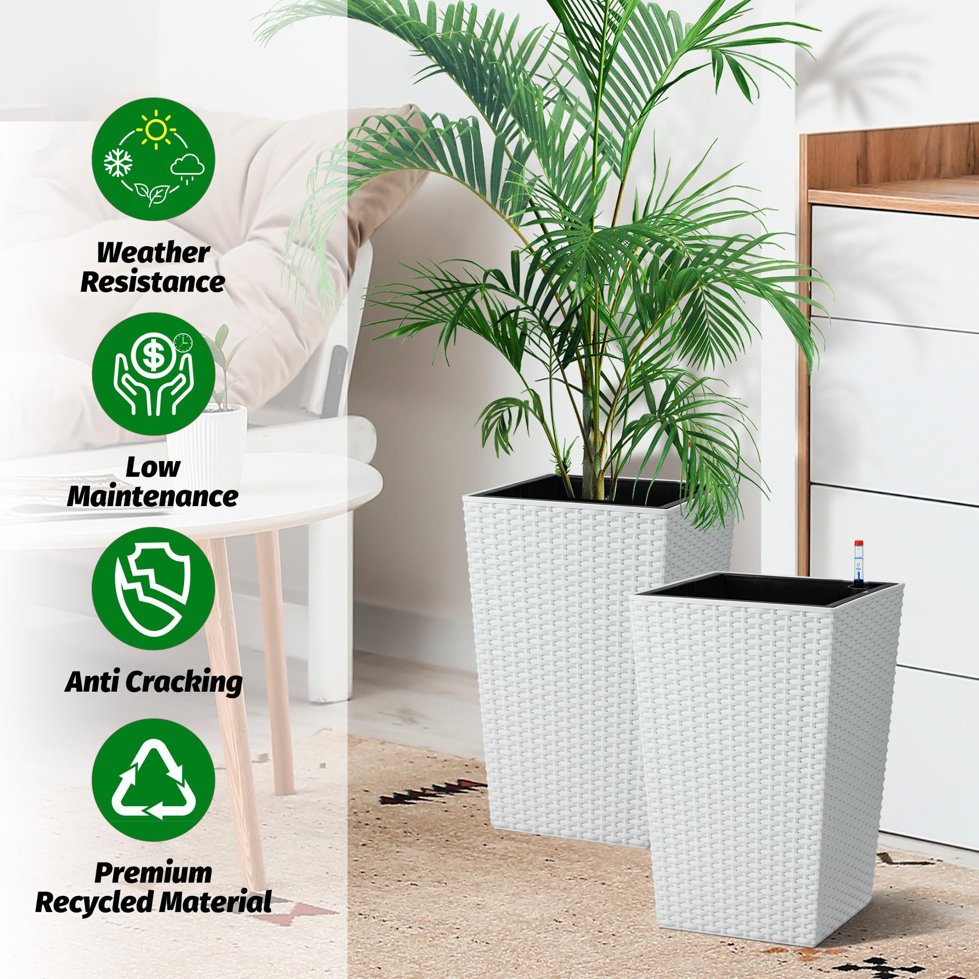 IdealHouse CO-VT2P6L74BEKM Planter-Window-Box - View #4