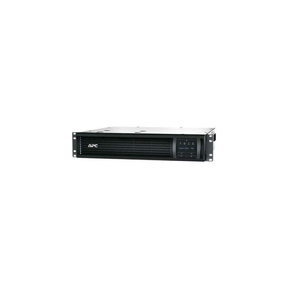 APC DAHD14848  by Schneider Electric SMT750RM2UNC 750VA Smart UPS LCD RM 120V Network Card Power Protection