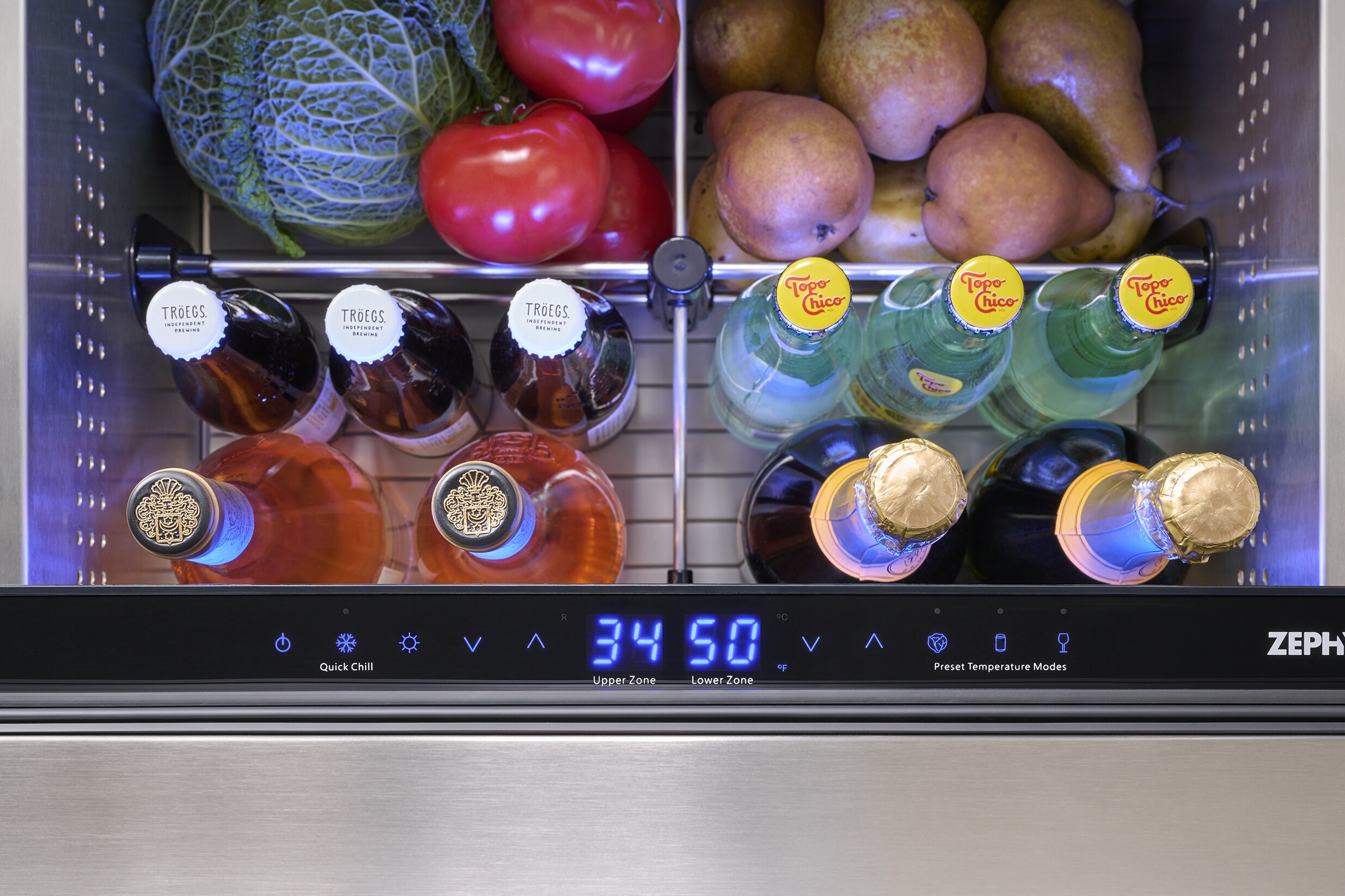 Zephyr PRRD24C2AS-OD Drawer-Refrigerators - View #12