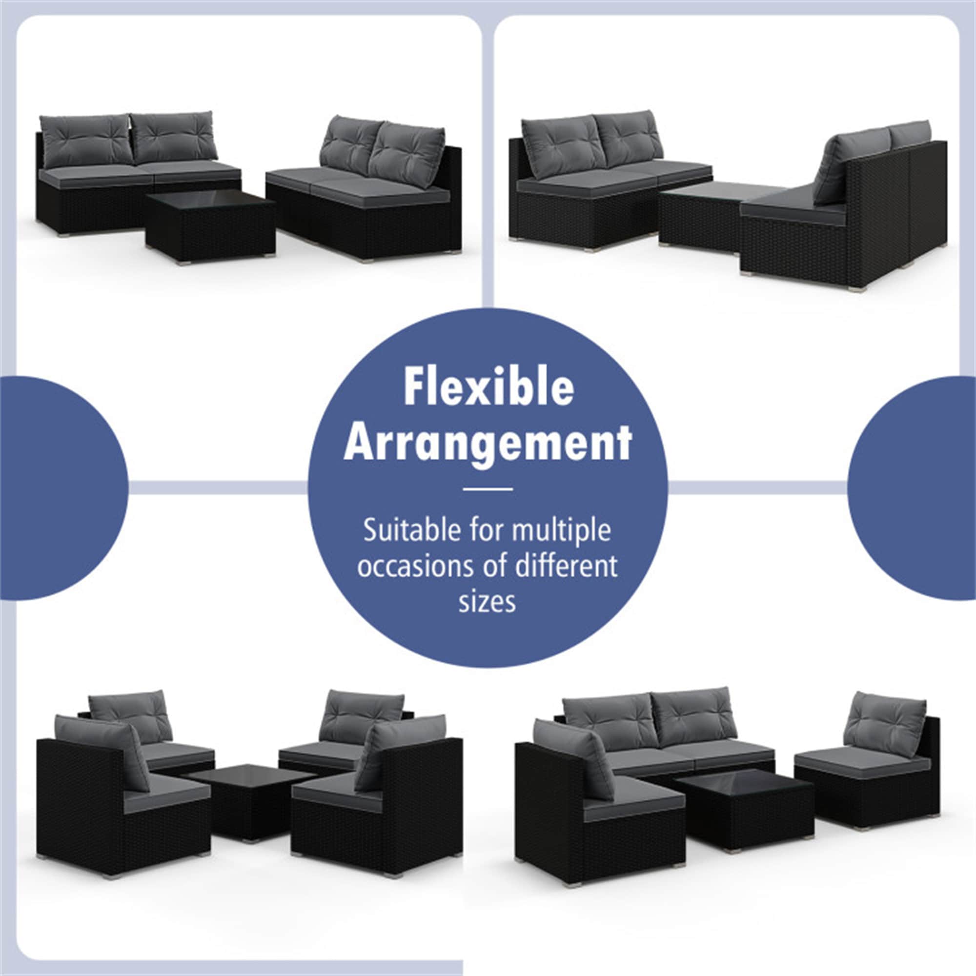 BABOOM BOM-73008GR-CO Patio-Sofas-Daybeds - View #9