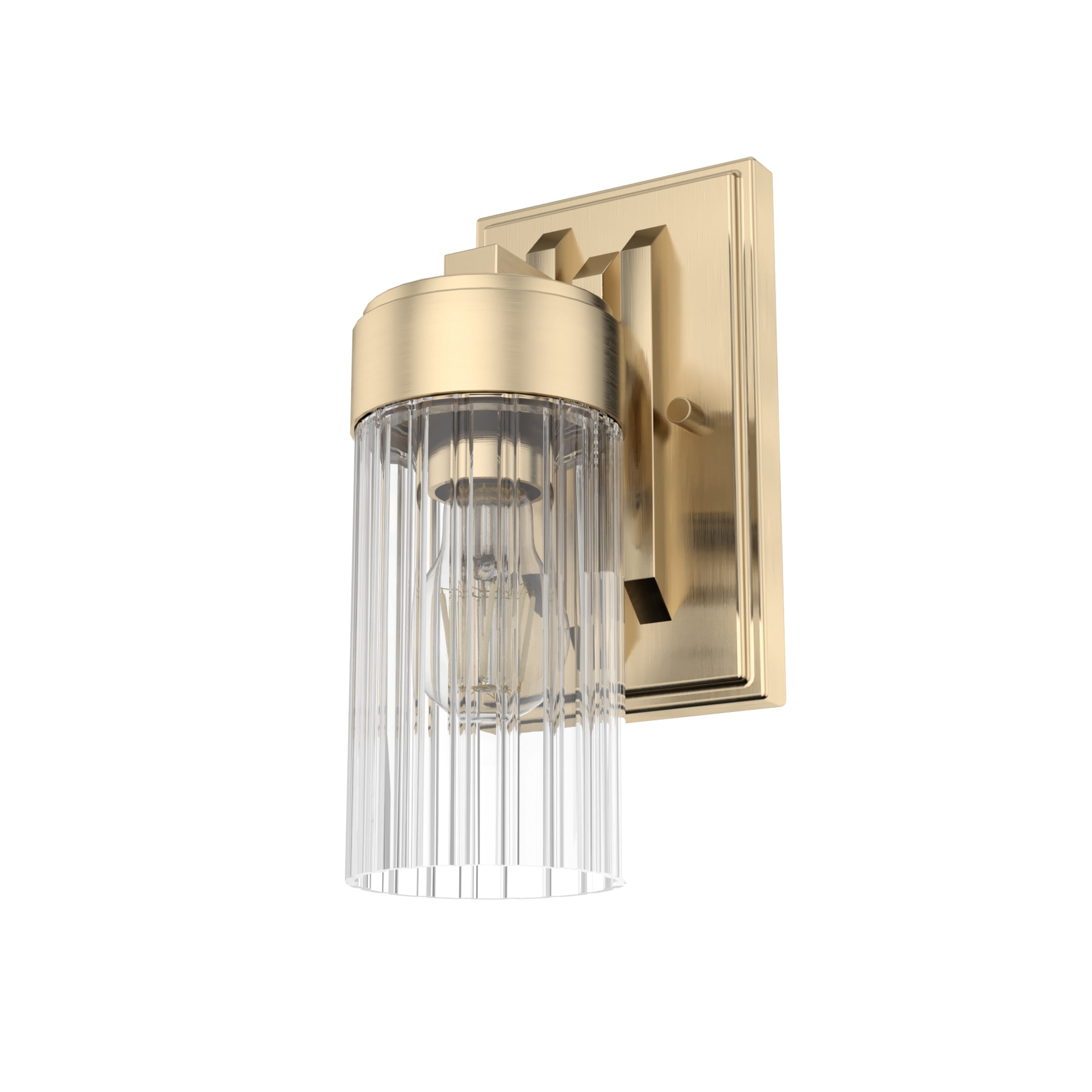 Hunter 19680 Gatz 1 -Light Satin Gold Modern/contemporary