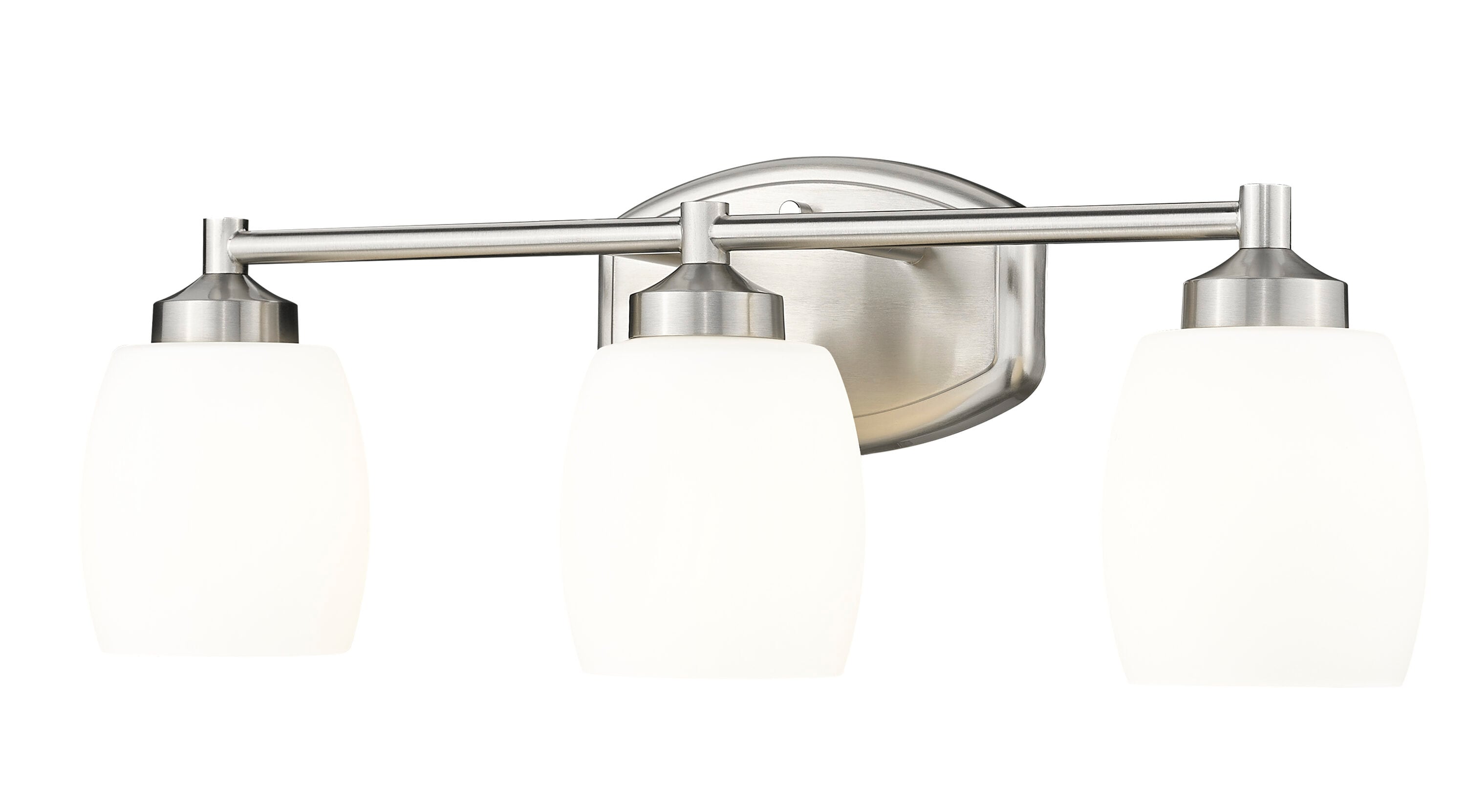 Z-Lite 745-3V-BN Kendrick 23-in 3 -Light Brushed Nickel Modern/contemporary Vanity light