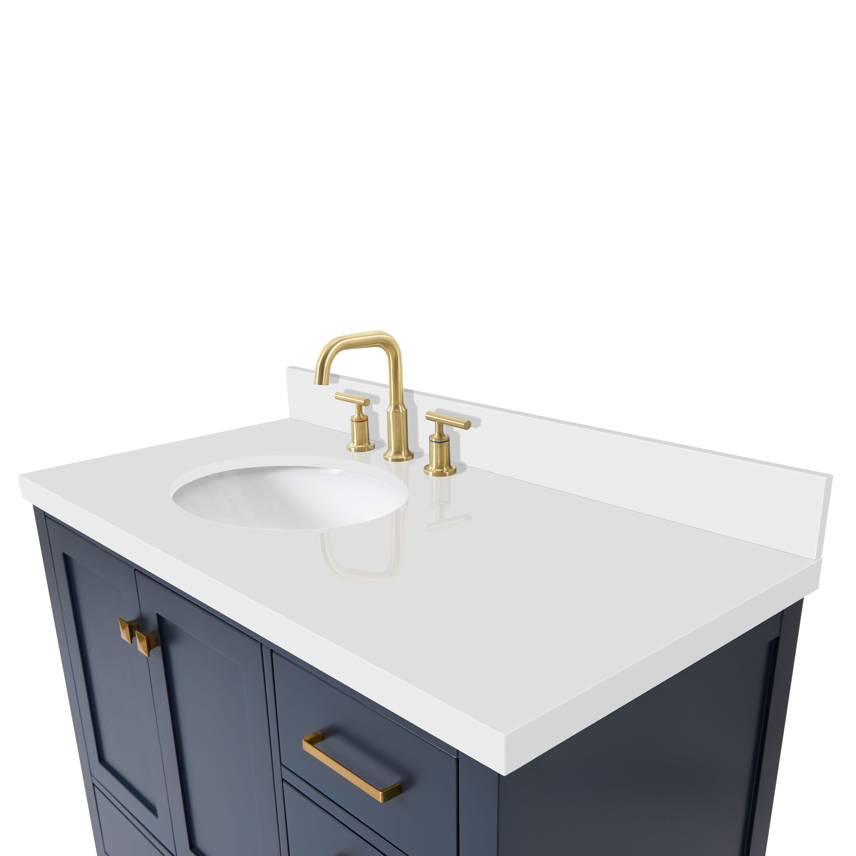 ARIEL A043SLWQOVOMNB Bath-Vanity-Combo - View #8