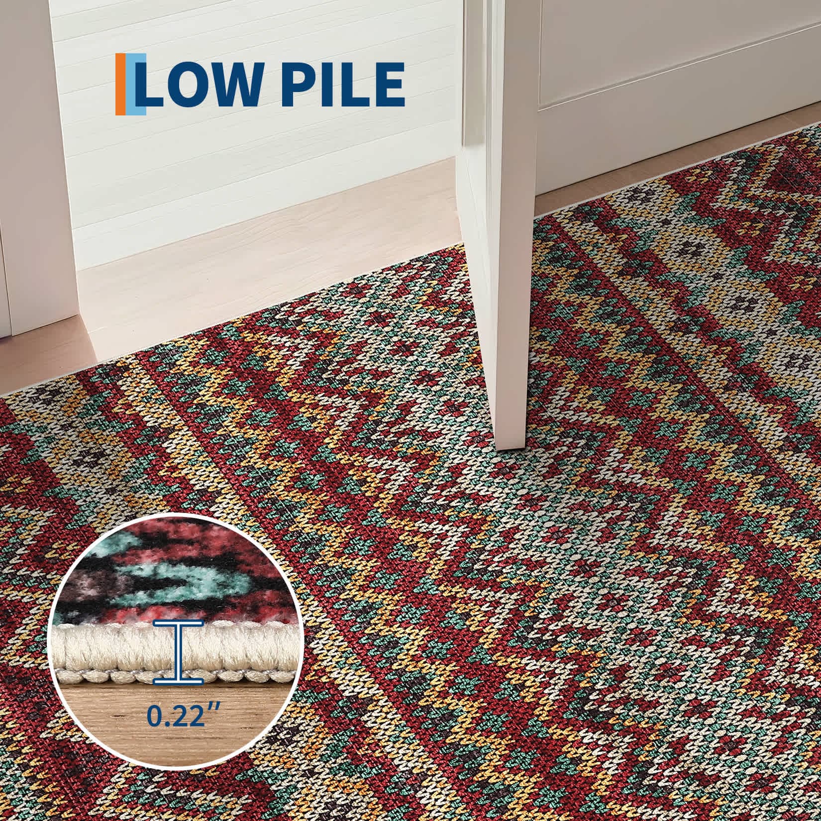 Qeetex LSN-PHK-34RN3TLE rugs - View #8