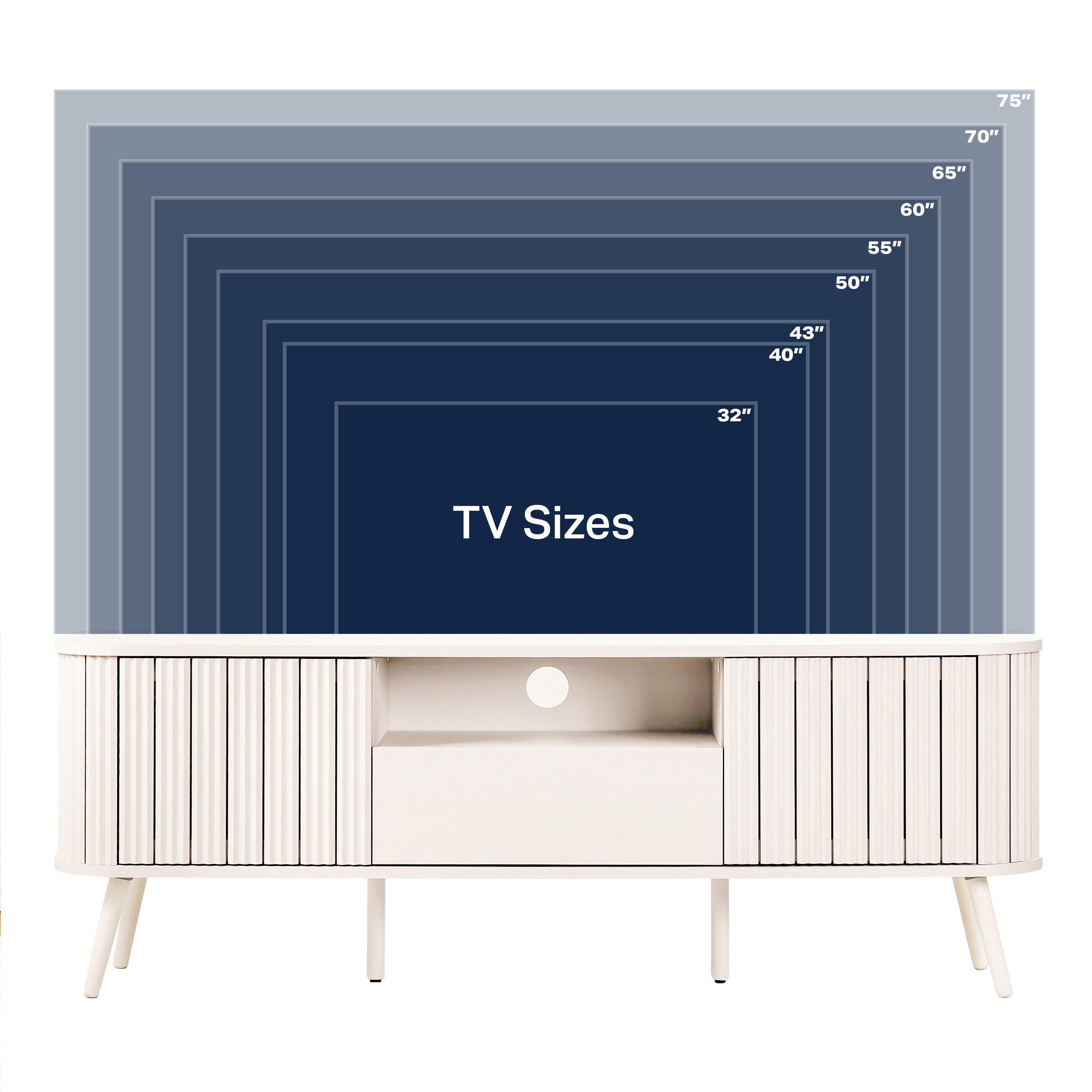 JONATHAN  Y TVS1001D Tv-Stands - View #4