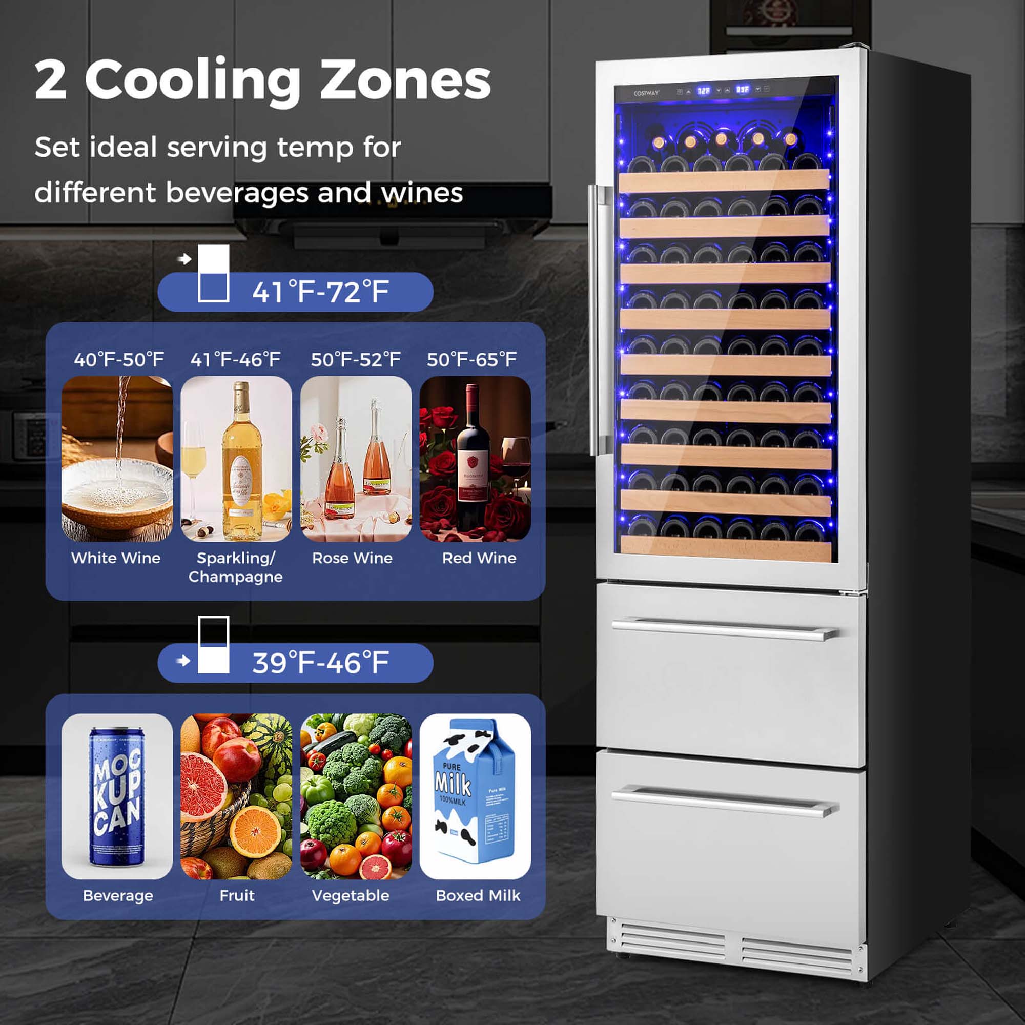 Costway CSHY006666 Beverage-Dispensers - View #9