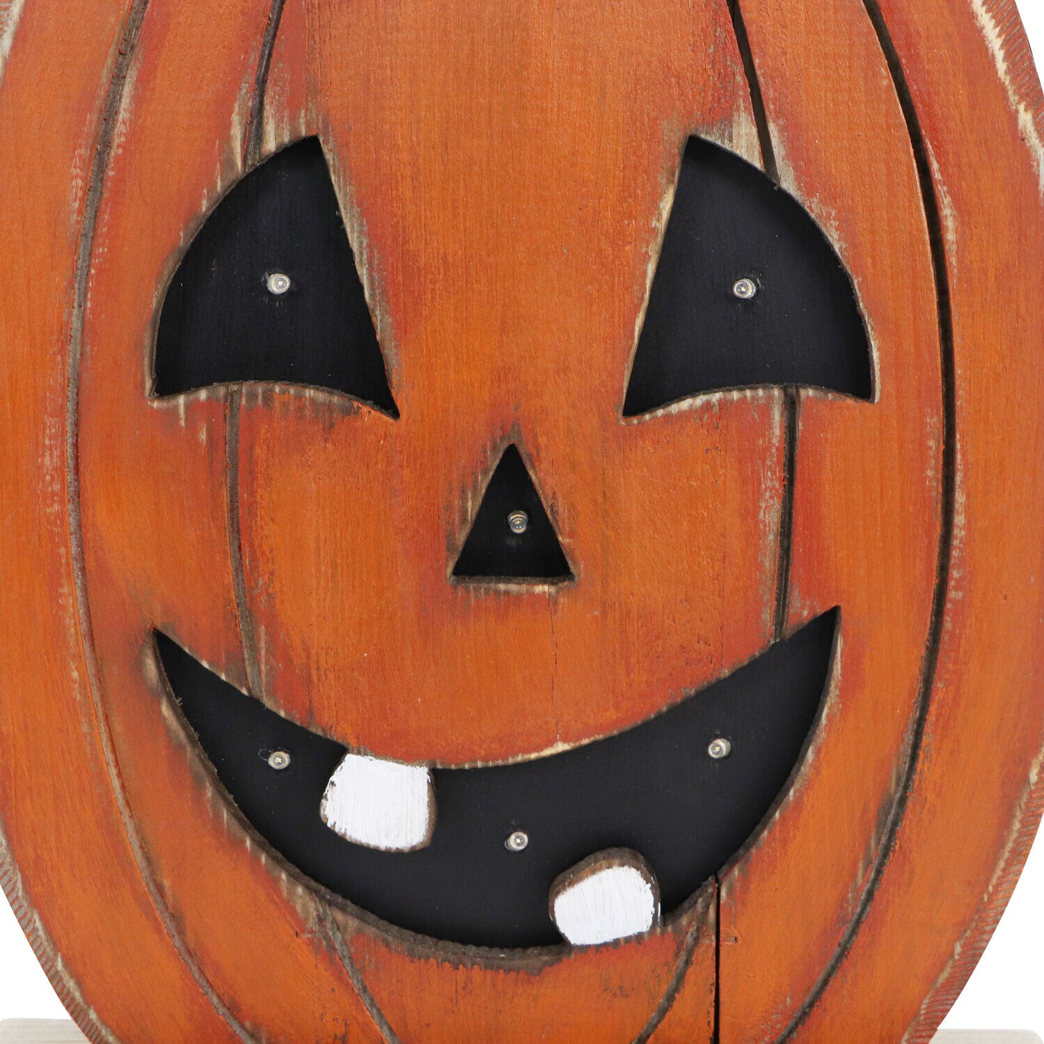 Haunted Hill Farm HHWOODPMP-1OR1 Table-Halloween-Decor - View #12