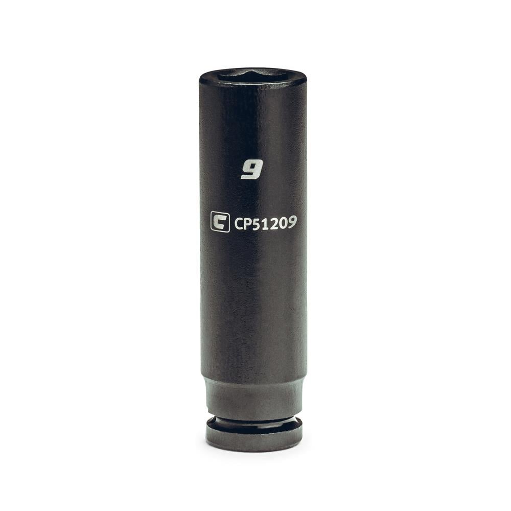 Capri Tools CP51209 Metric 1/4-in Drive 9mm 6-point Impact Socket Individual
