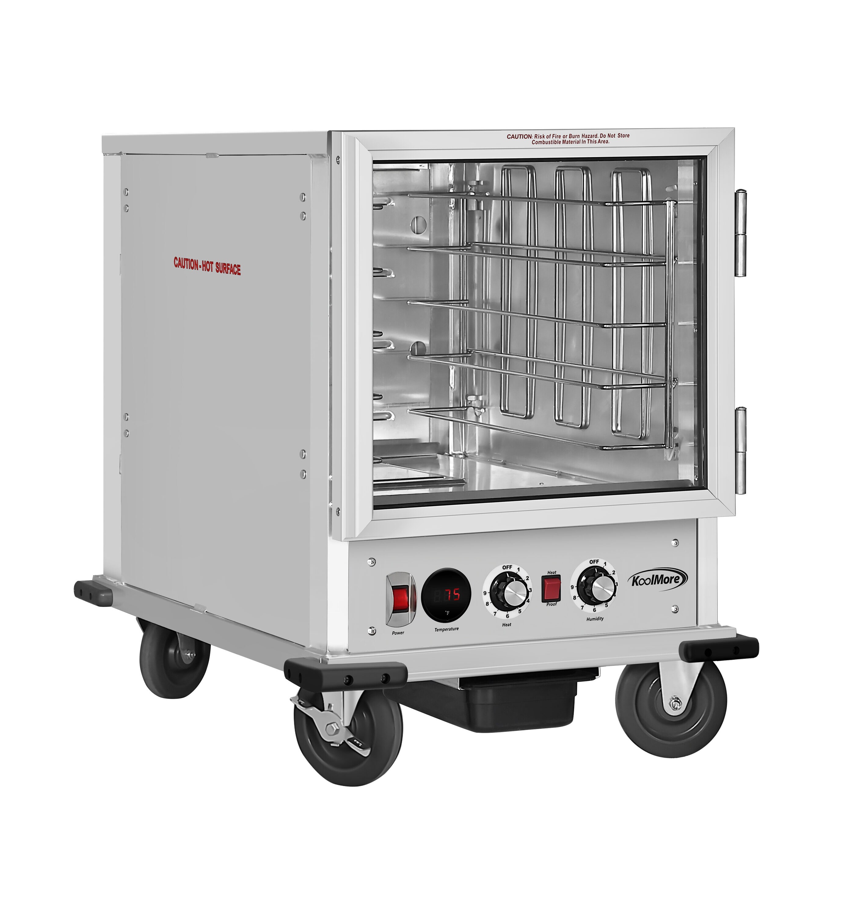 KoolMore LOW-KM-CHP12-WNGL Buffet-Servers - View #6