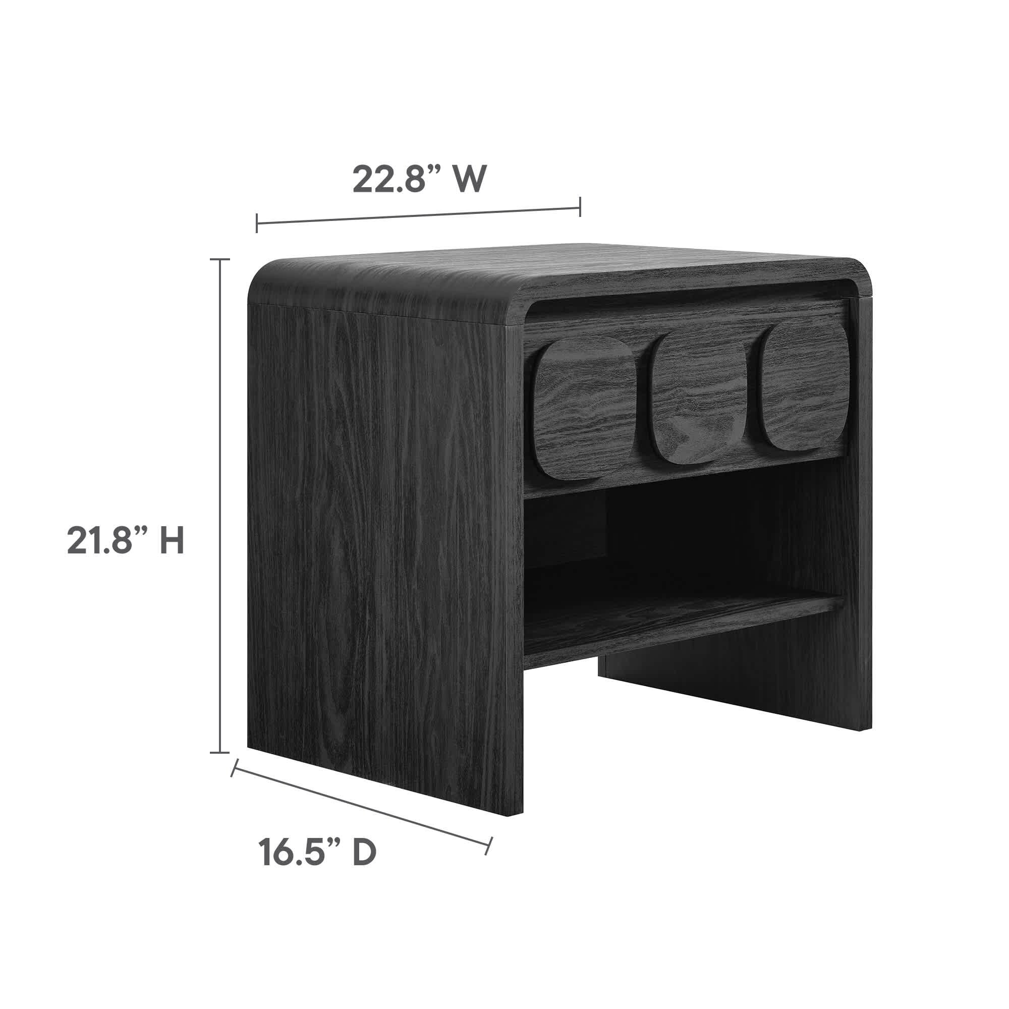 Modway MOD-7160-BLK nightstands - View #3