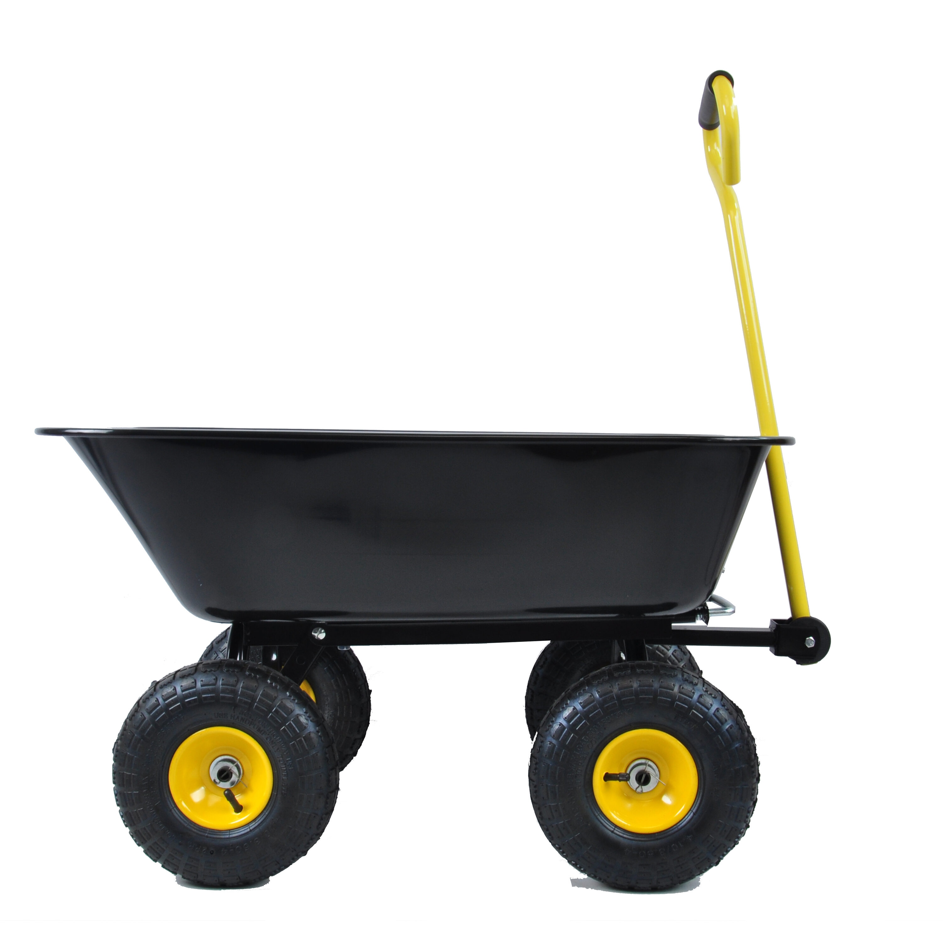 AHIOU HOME ZAAHG-83097C Carolyn 1.94-cu ft Steel Folding Yard Cart