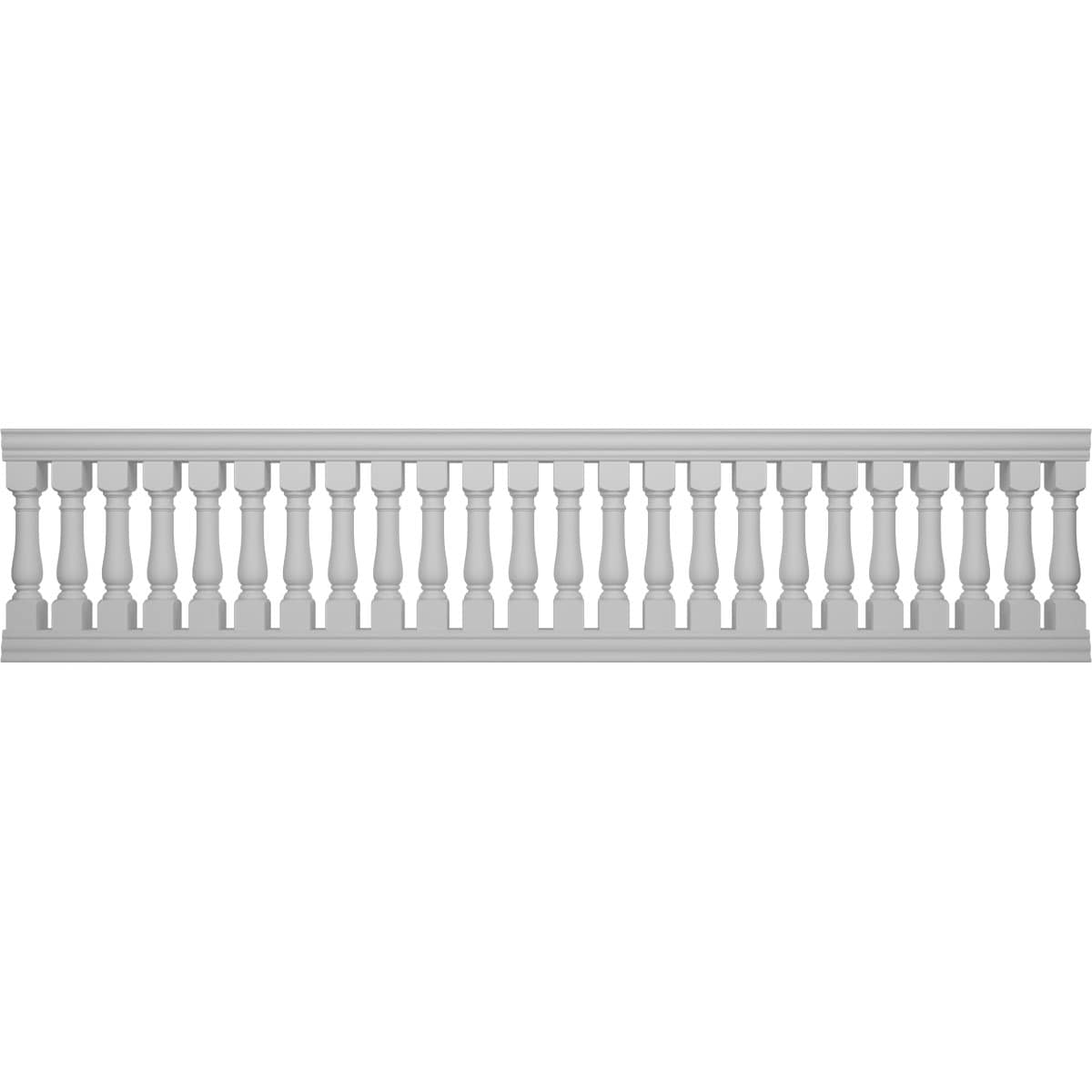 Ekena Millwork FiberThane Oxford Fiberglass Deck Rail Kit