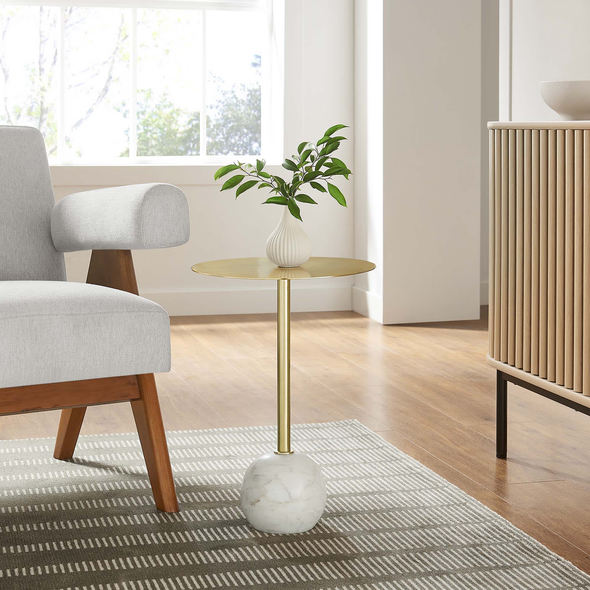 Modway EEI-6606-WHI-BRA End-Tables - View #9