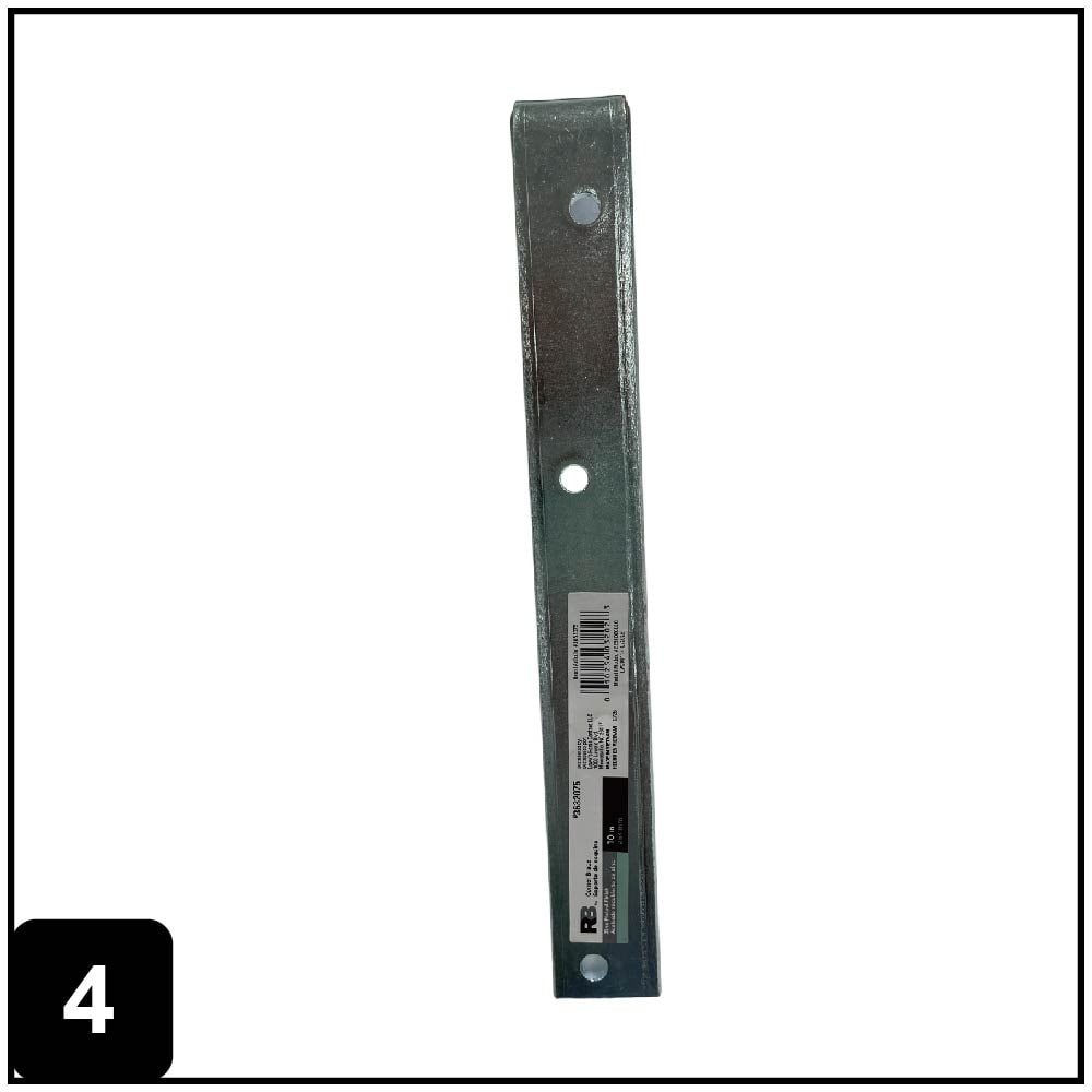 RELIABILT 22510ZCLLG Mending-Plates-Brackets-Braces - View #4