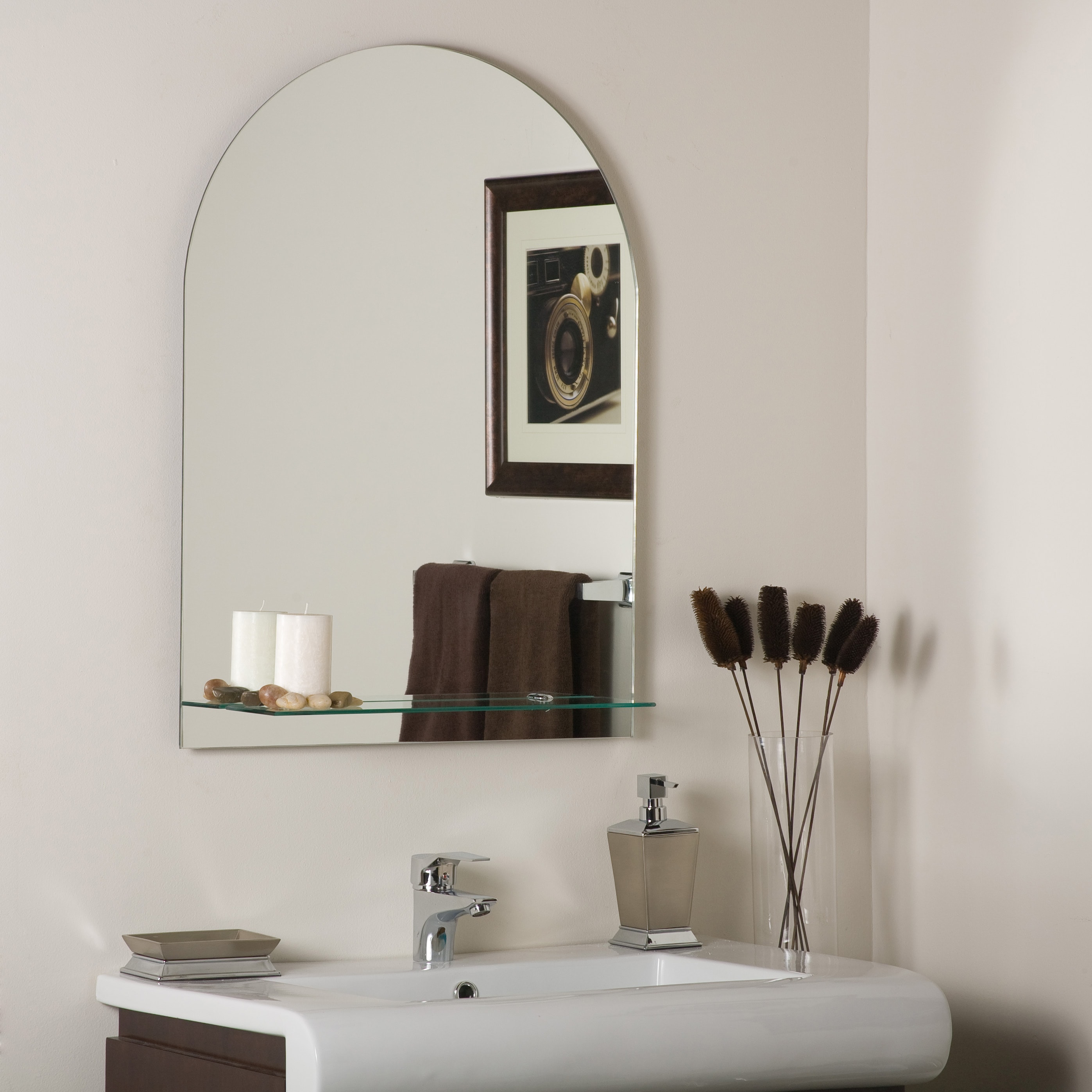 Vanity Oval Wall Mirrors Custom-Cut Mirror Frameless Mirror Home Decor Wall  Mirror - China Shelf Mirror Bathroom Mirror, Square Shape Bathroom Mirror
