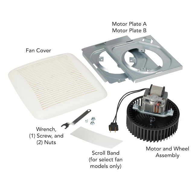 Broan Bath Fan Replacement Motor And