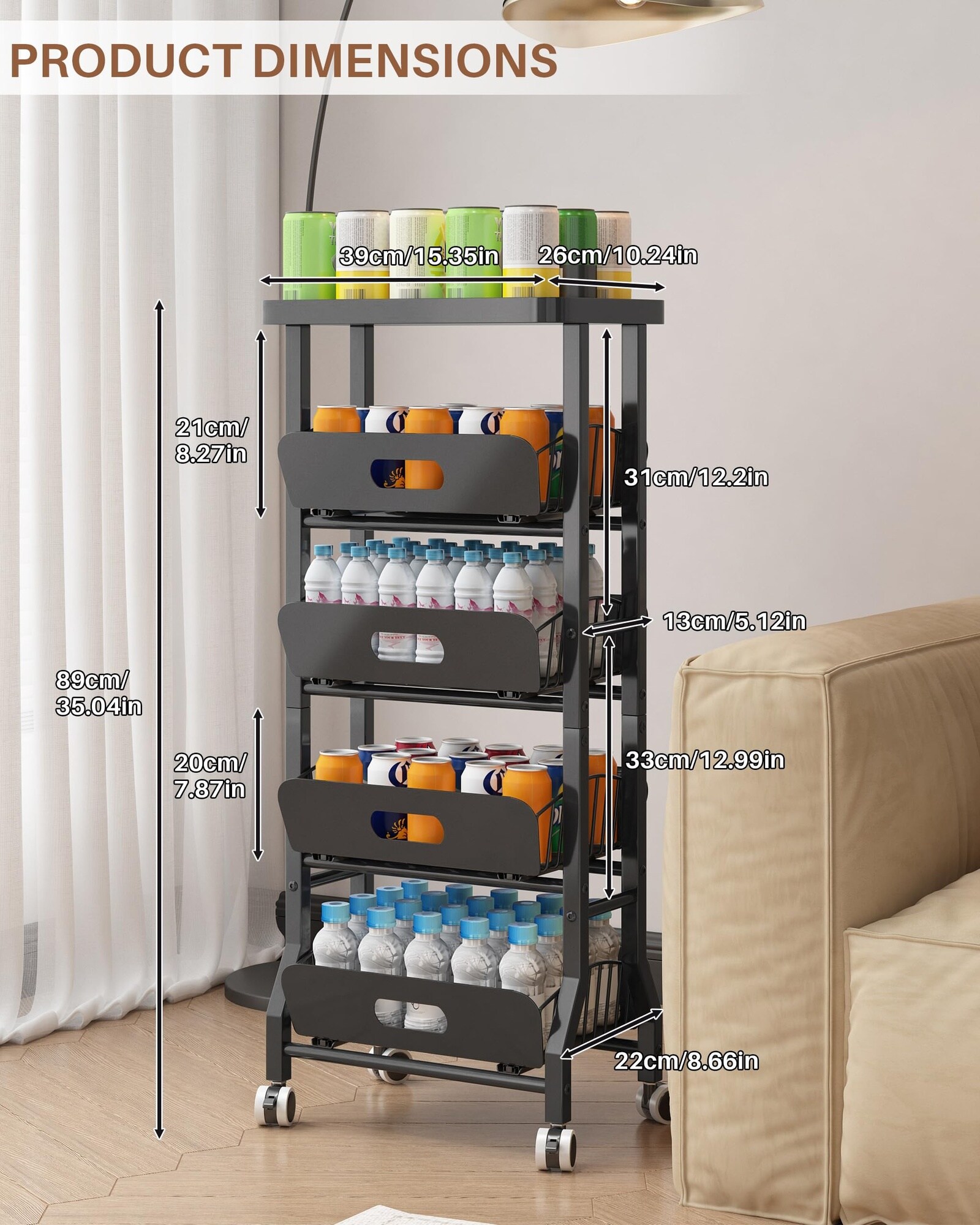 LILILIAN FMY LRO0824O927 Utility-Carts - View #2