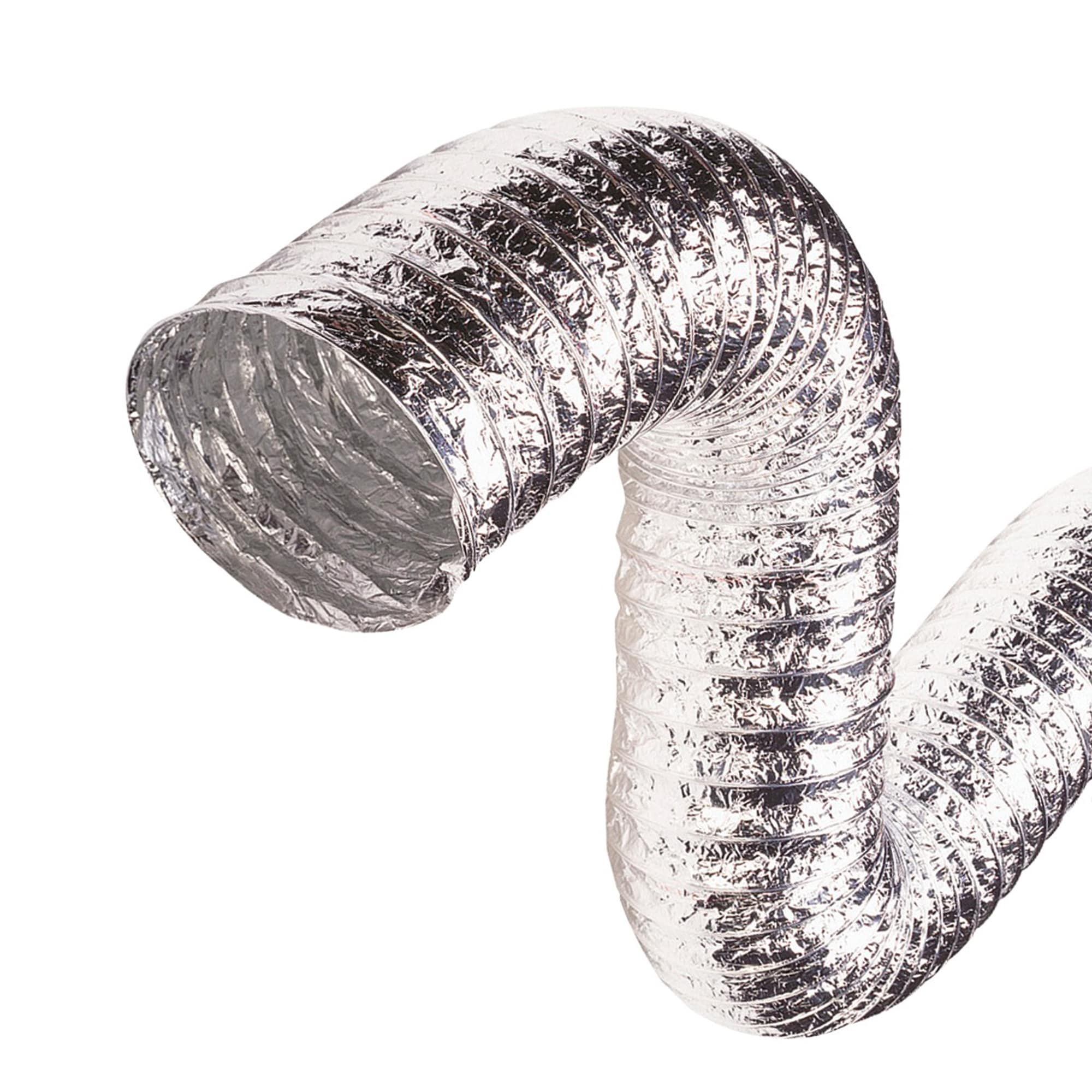 Deflecto 4-in x 300-in Aluminum Flexible Duct VENSF425 at Lowes.com